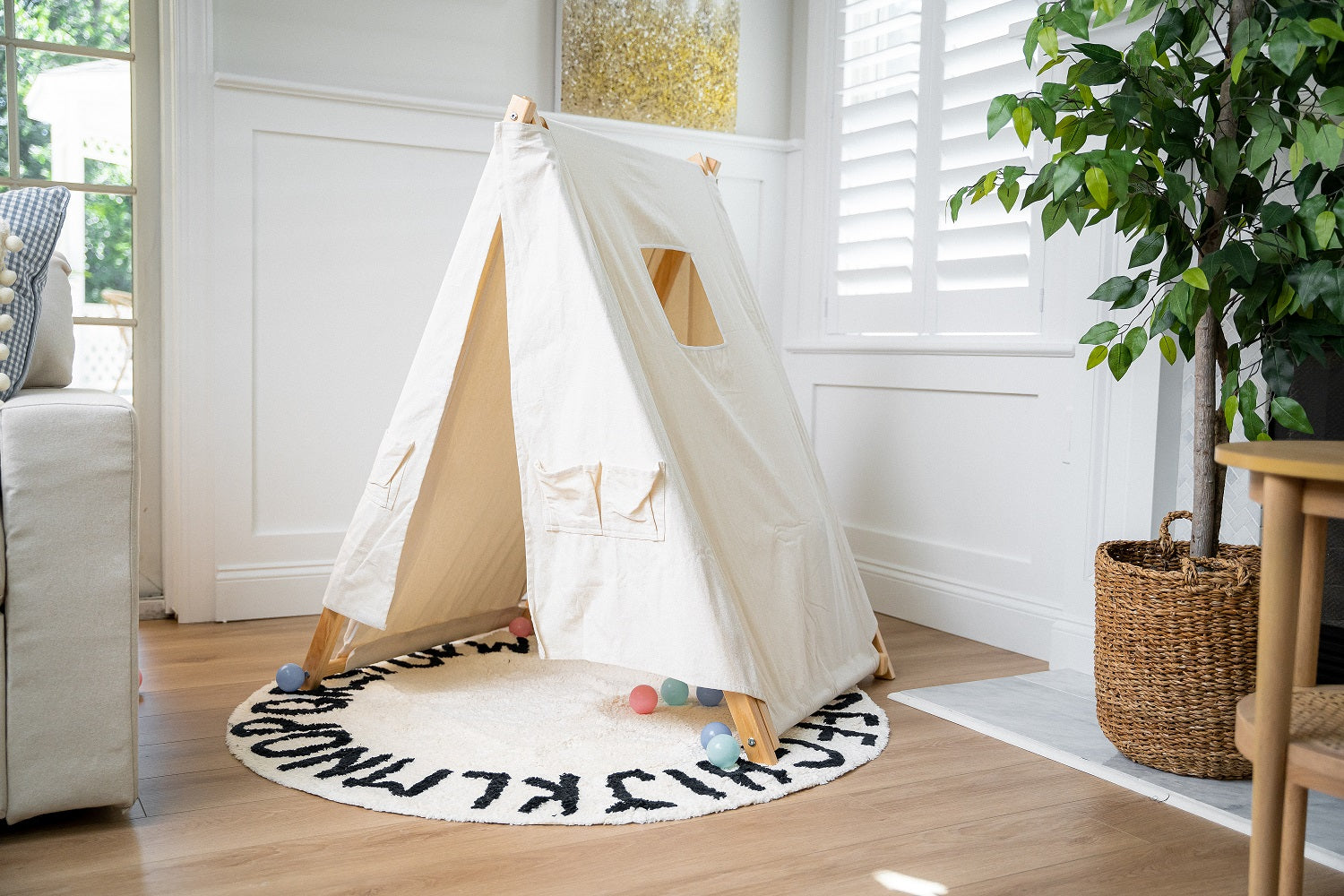 Tent Covering For Spruce - Baby and Toddler Foldable Swing Set - Swing Set Sold Separately