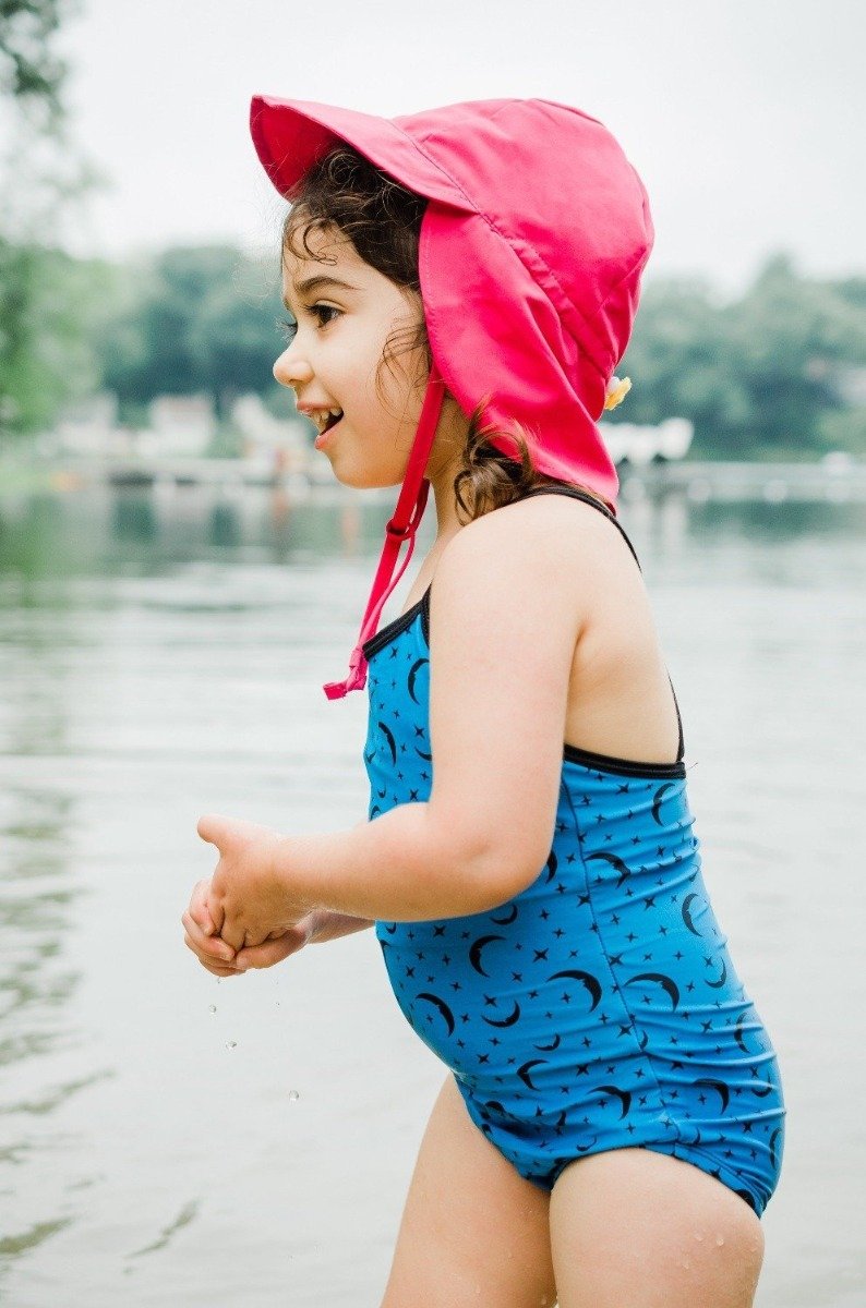 Baby Toddler Flap Swim Hat