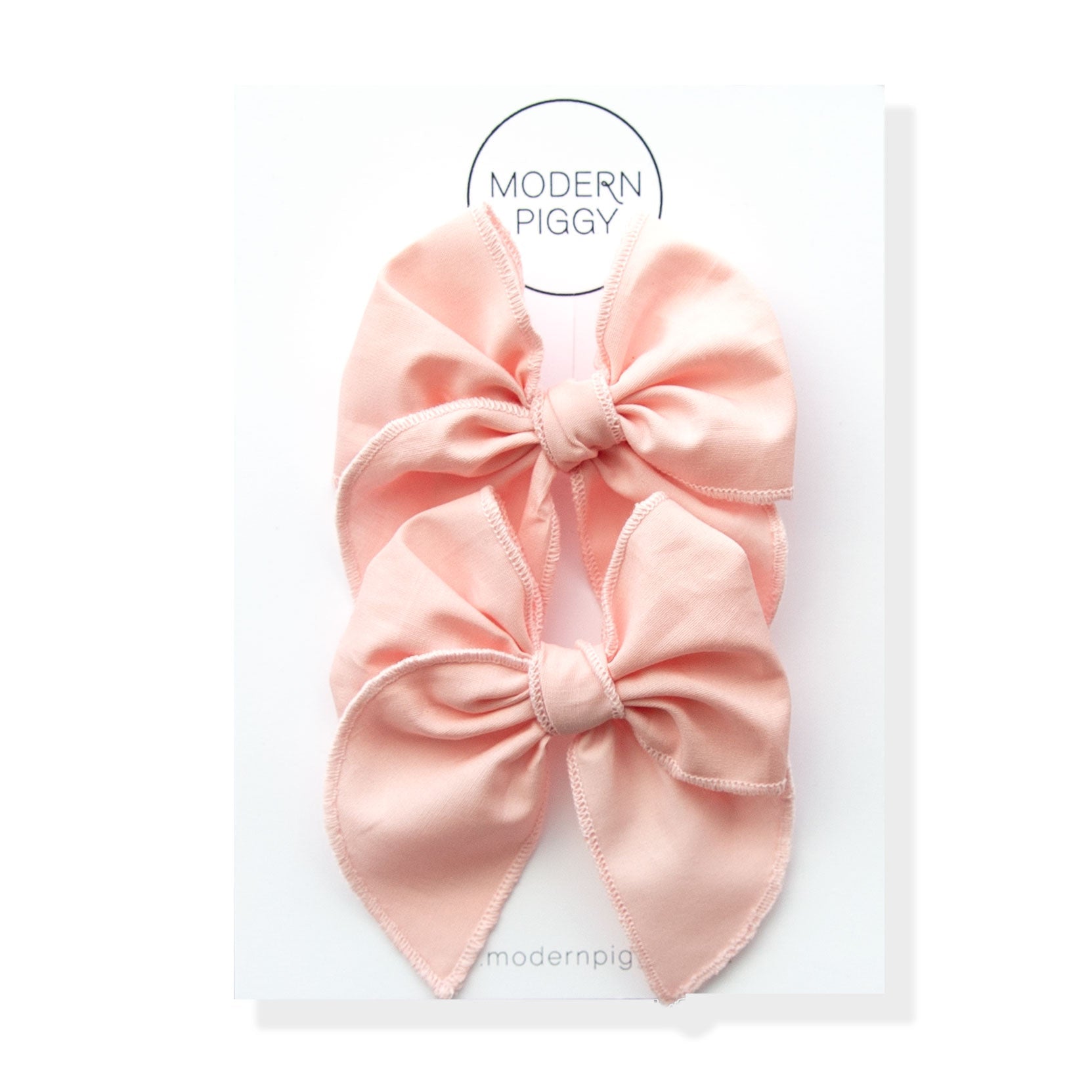 Candy Pink | Pigtail Set - Petite Party Bow