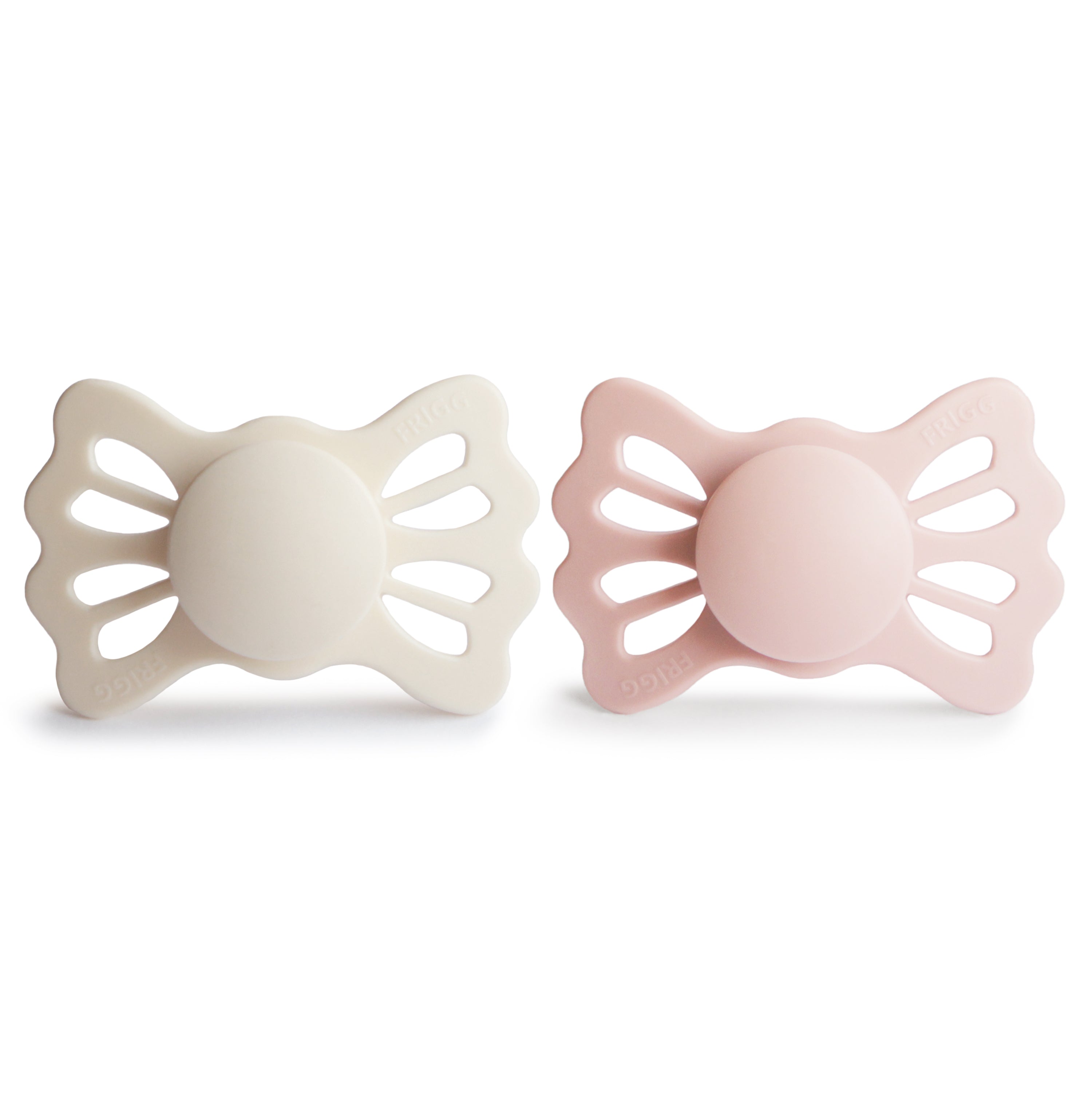 FRIGG Lucky Symmetrical Silicone Pacifier 2-Pack (6-18 Months)