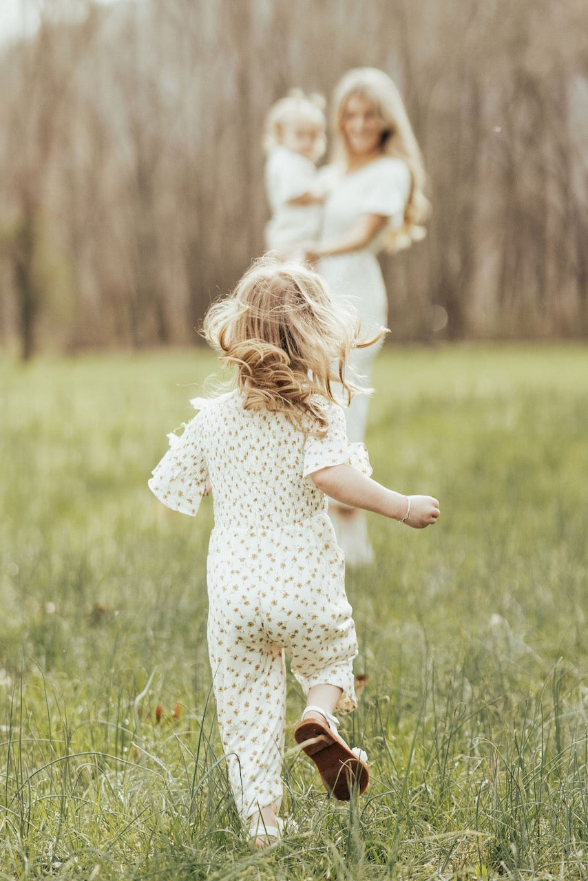 Mini Hazel Smocked Romper