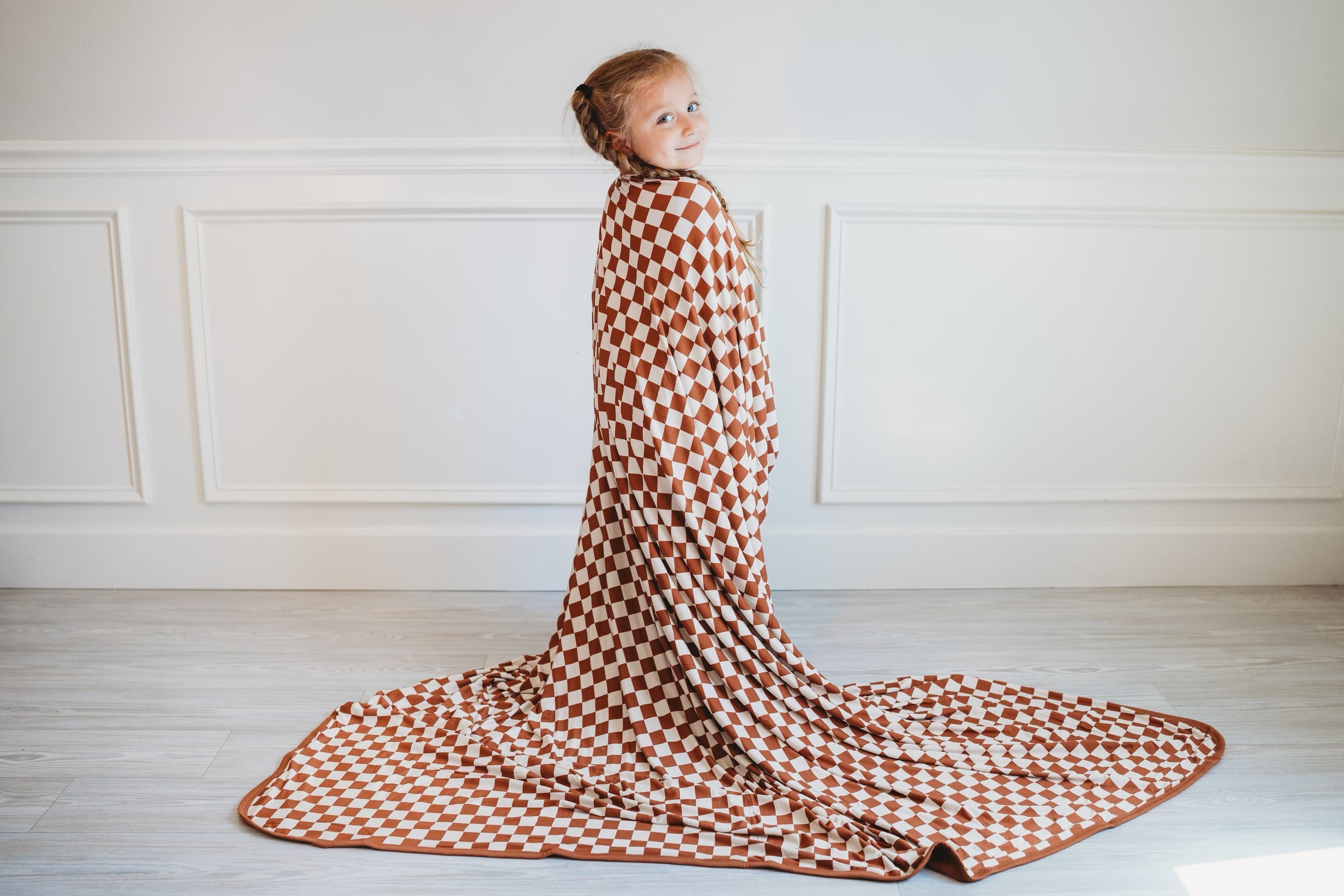 Copper Checkers Dream Blanket (60X70)