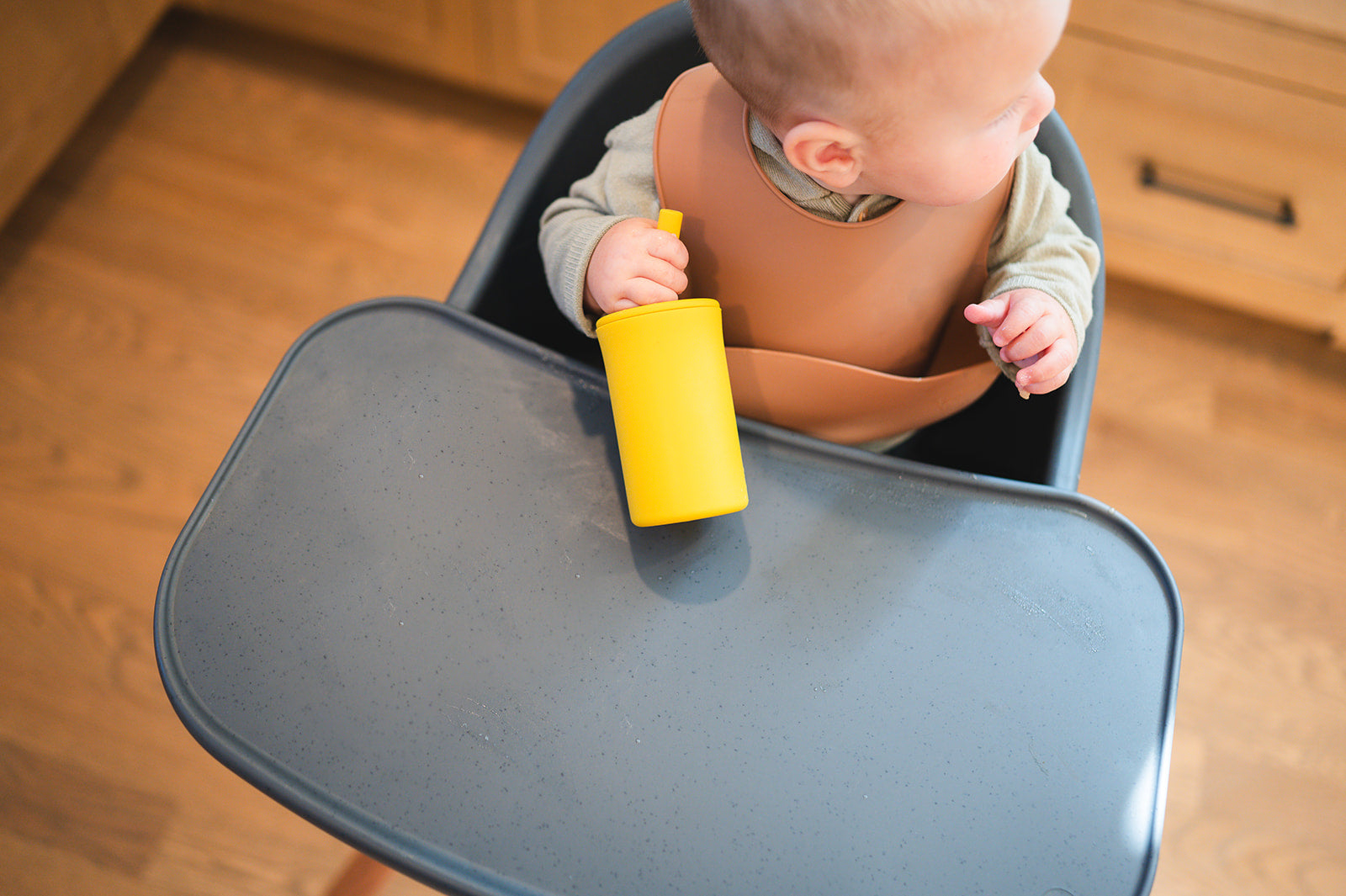 Clay Silicone Baby Bib