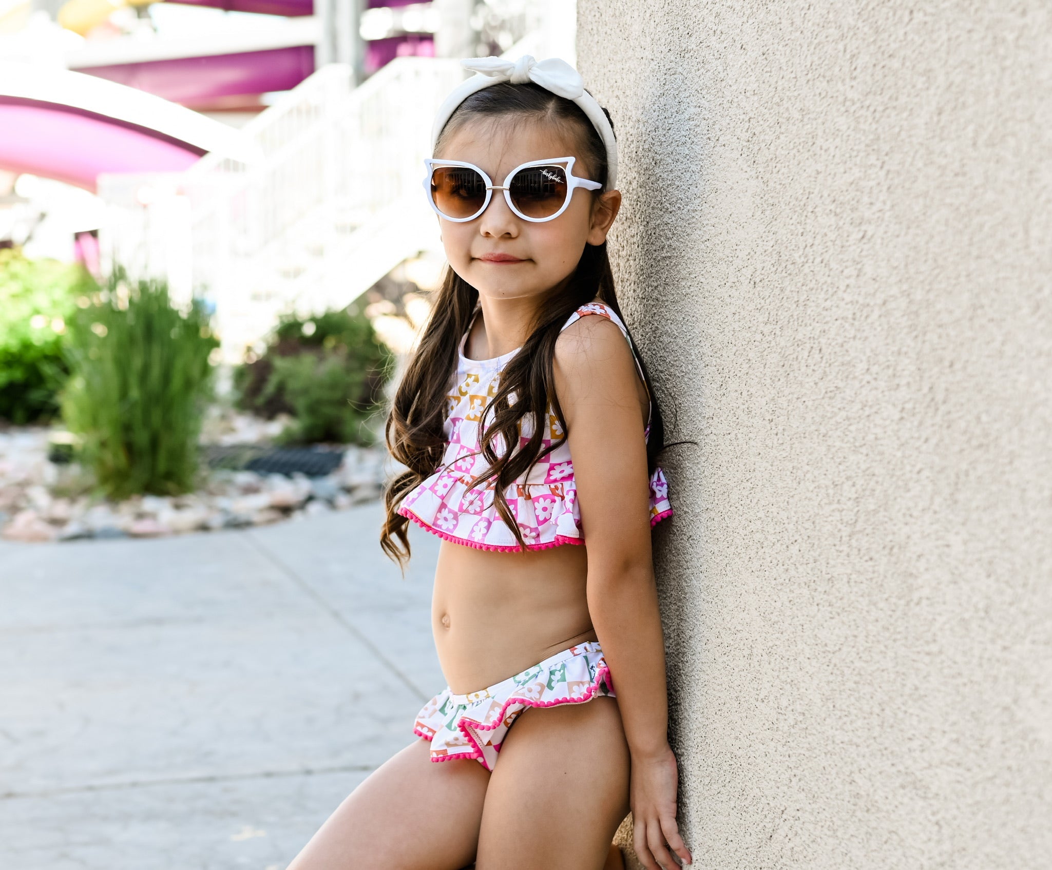 Daisy Summer Dream Tankini Two Piece Swim Suit