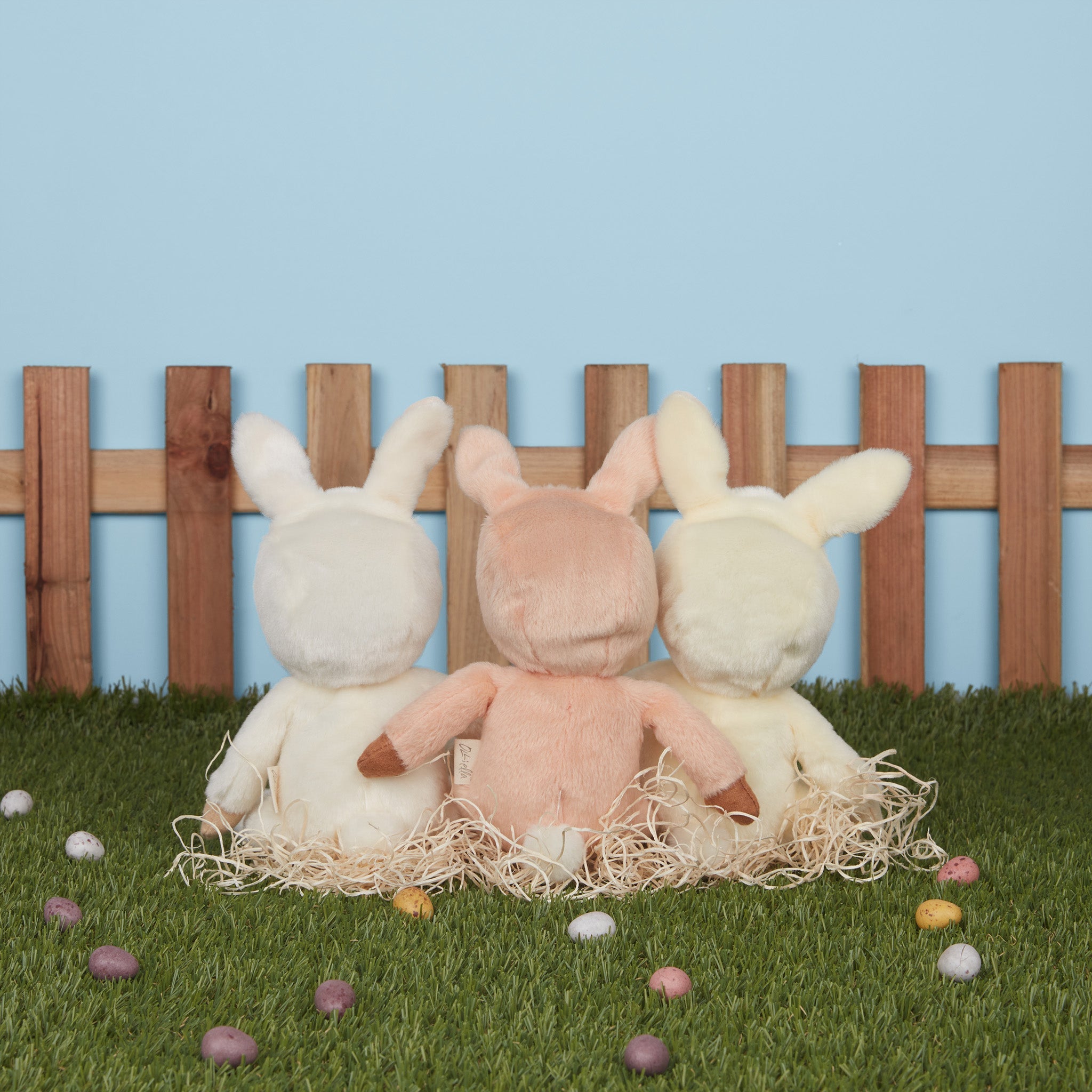 Dinky Dinkums - Fluffle Family - Bobbin Bunny - Ivory