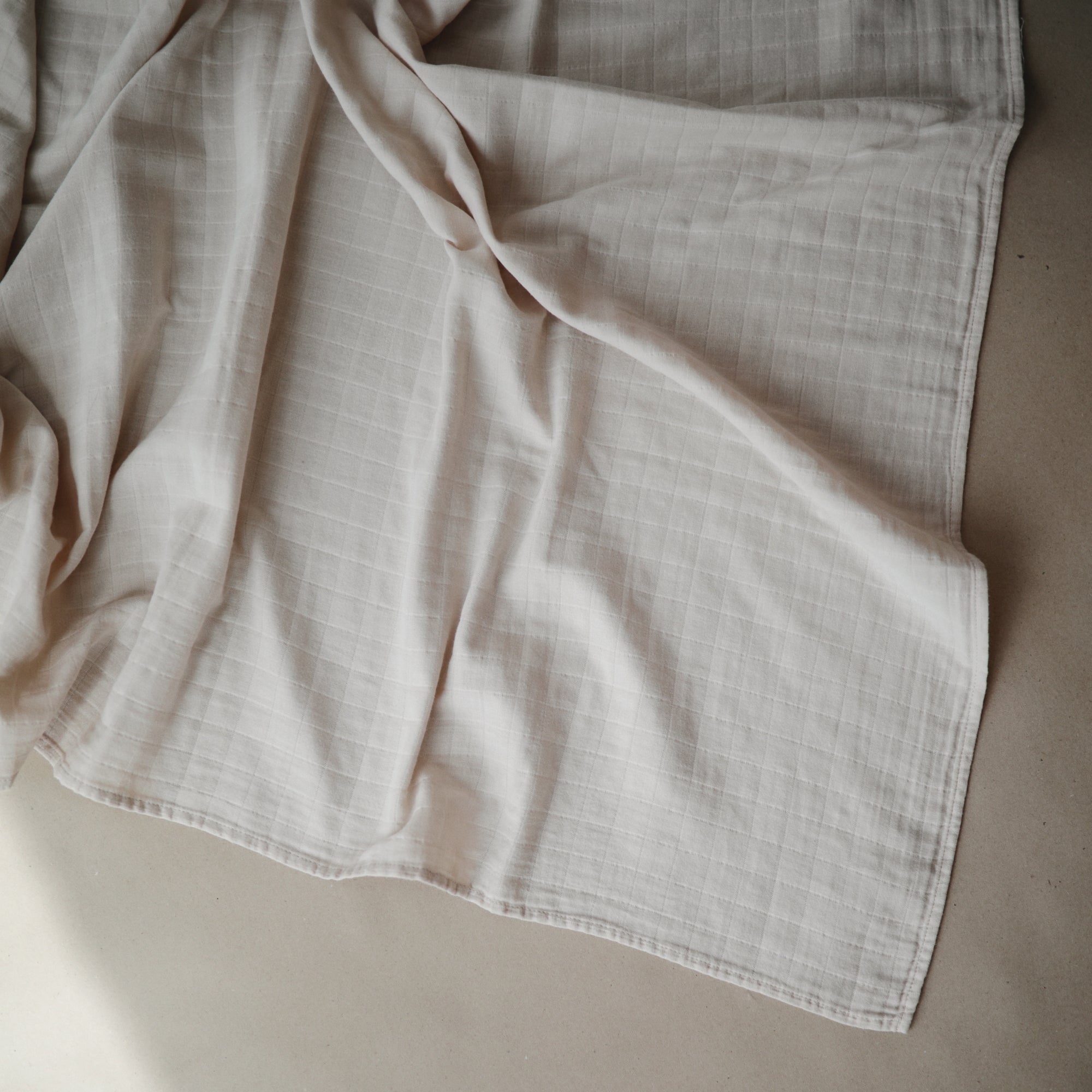 Organic Cotton Muslin Swaddle Blanket