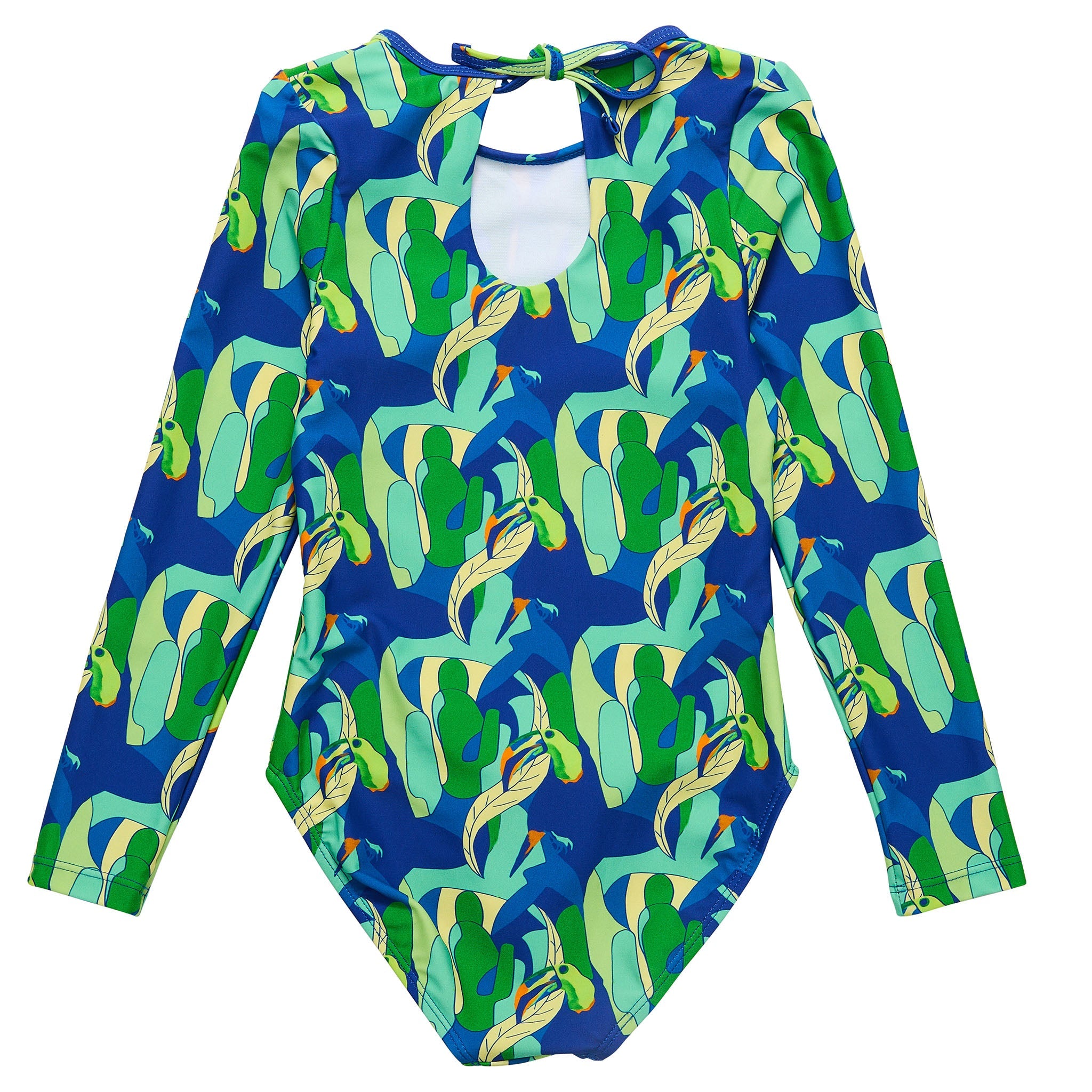 Toucan Jungle Sustainable Keyhole Surf Suit