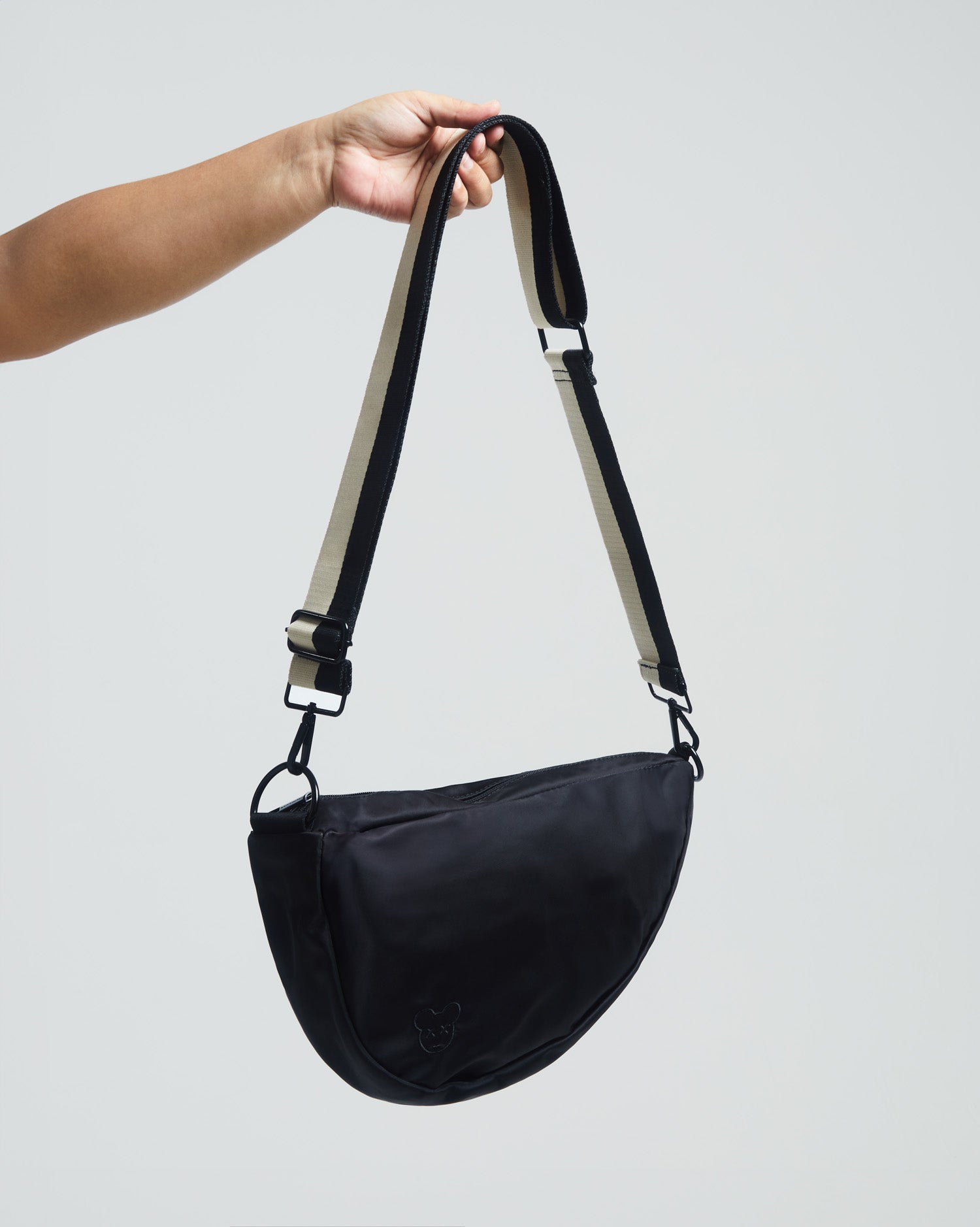 BLACK CROSSBODY BAG