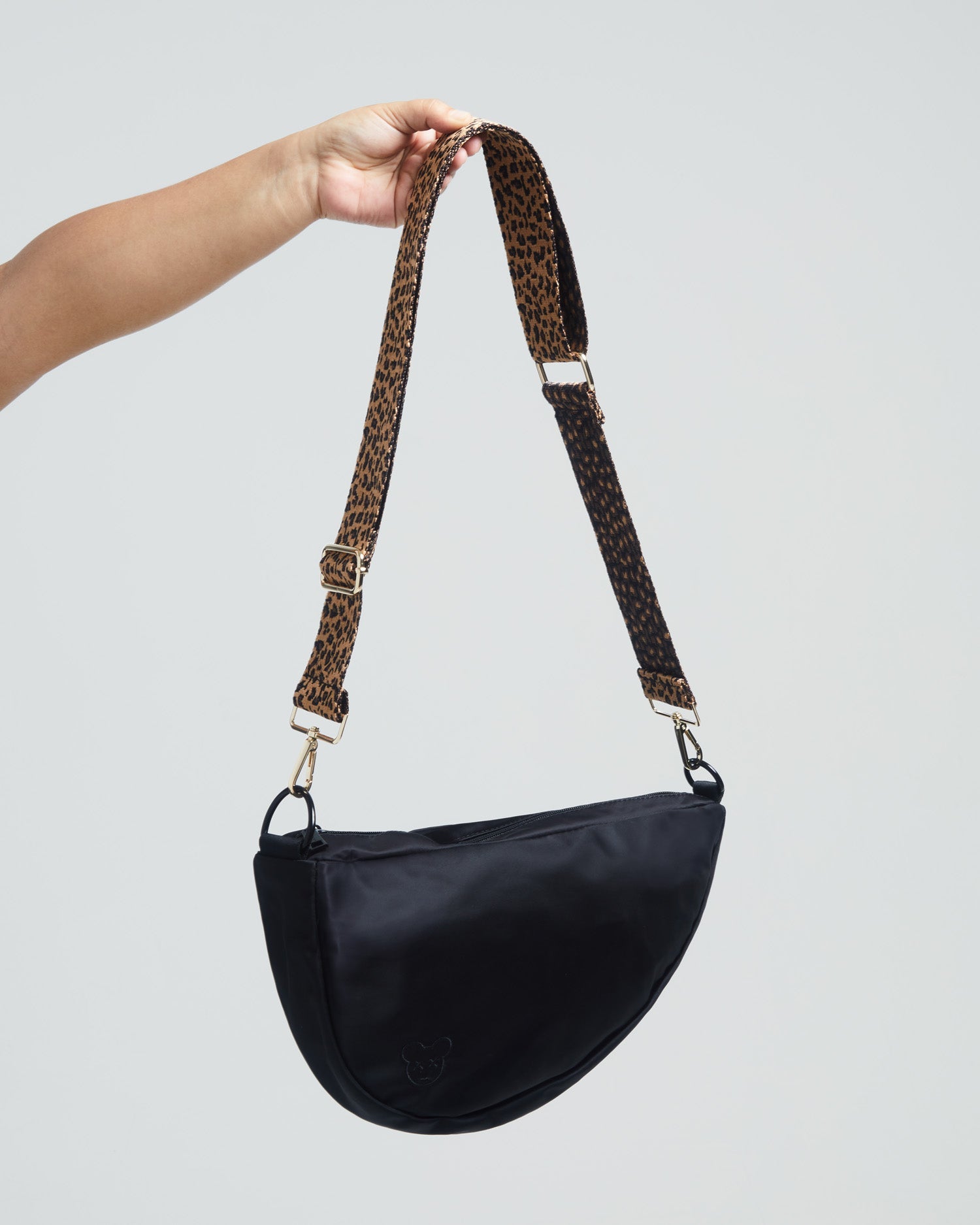 BLACK CROSSBODY BAG