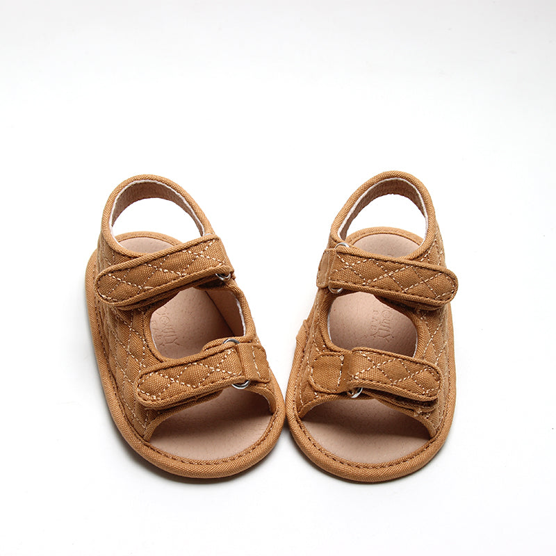 Recycled Canvas Wanderer Sandal | Color 'Dawn' | Soft Sole