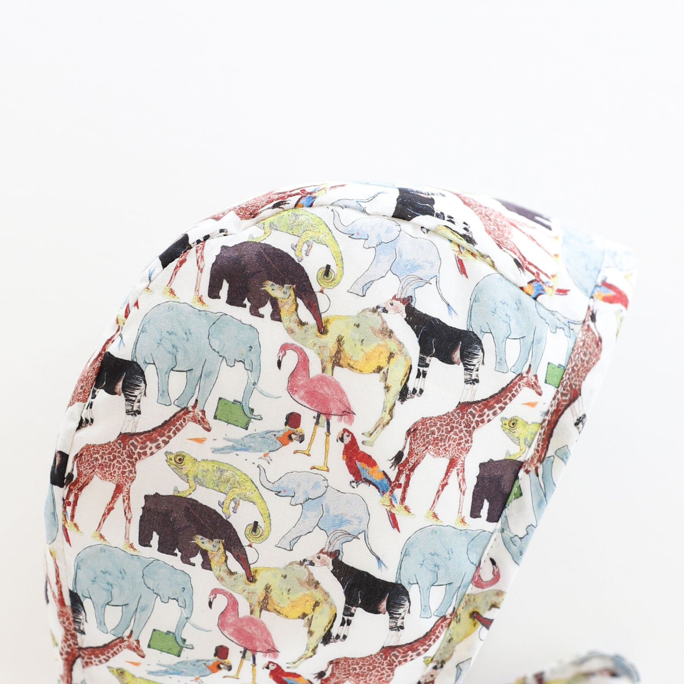 Queue for the Zoo Bonnet Cotton-Lined Made with Liberty® Fabric