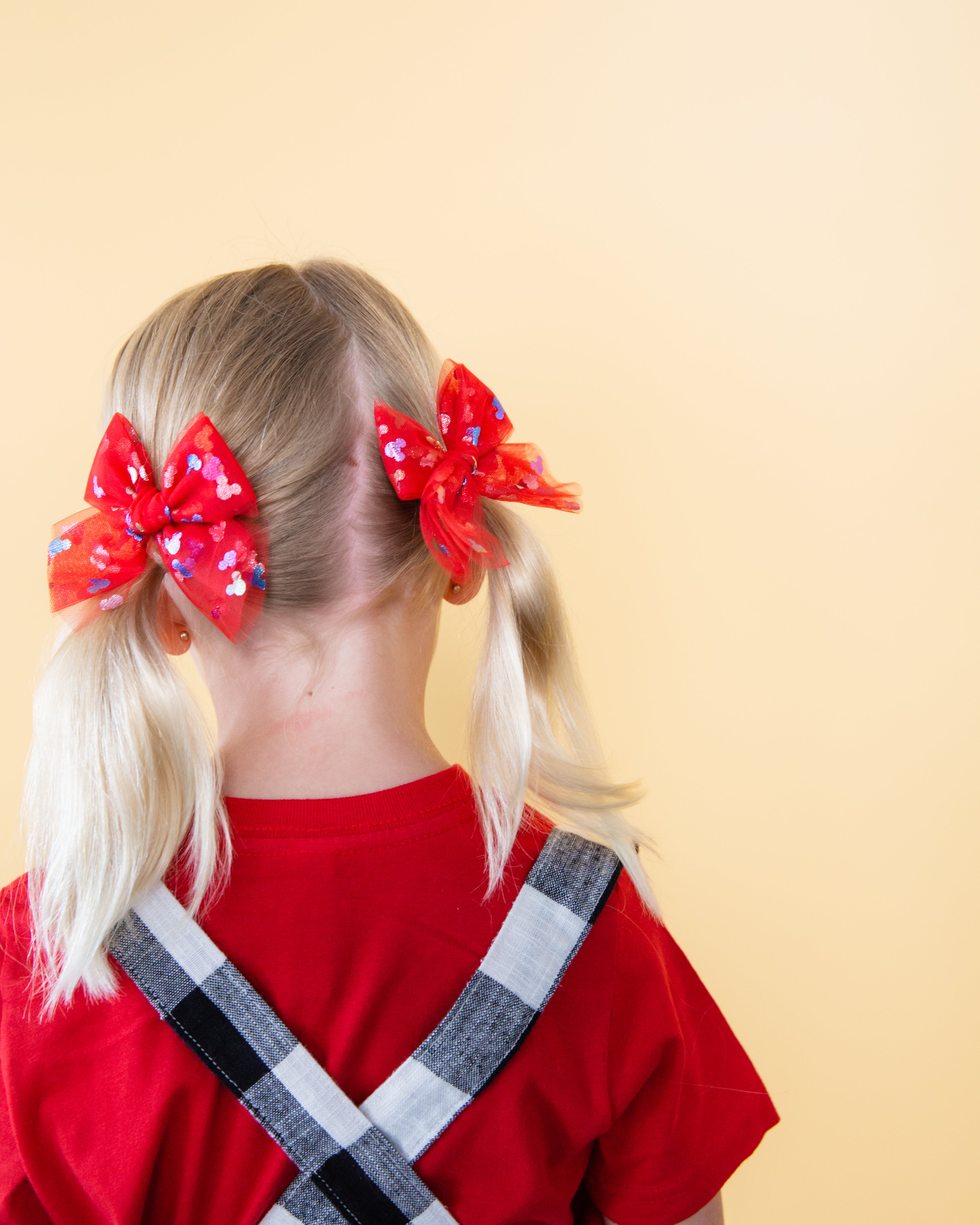 Bibbidi Bobbidi - Red | Tulle Bow