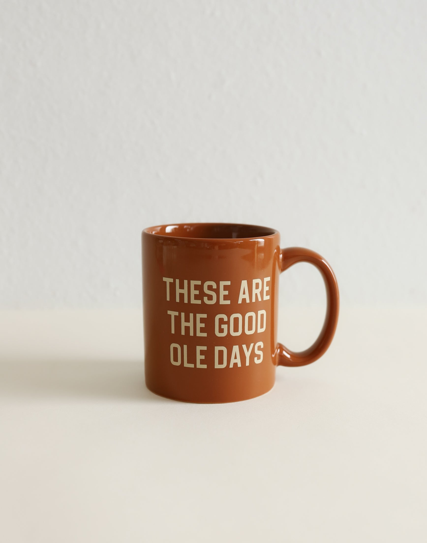 These Are The Good Ole Days 11oz Brown Mug