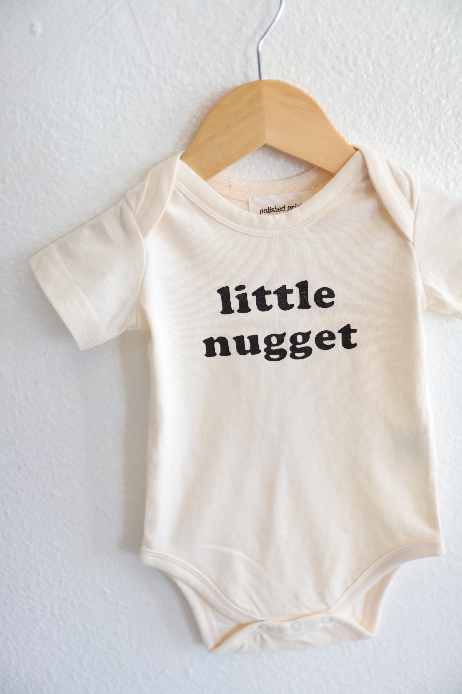 Little Nugget Organic Cotton Baby Onesie