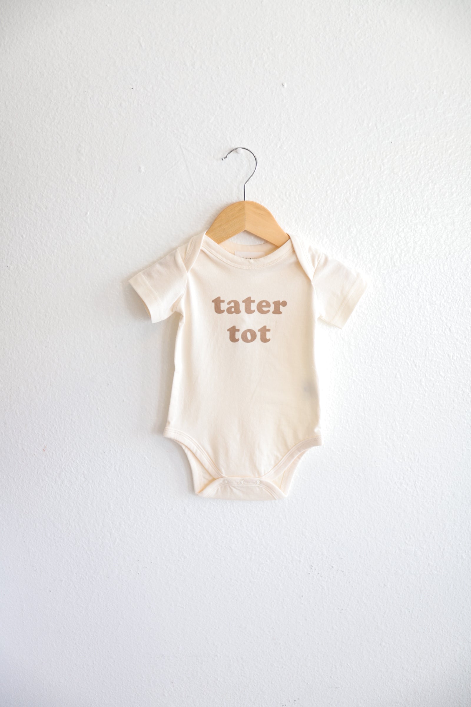 Tater Tot Organic Cotton Baby Onesie