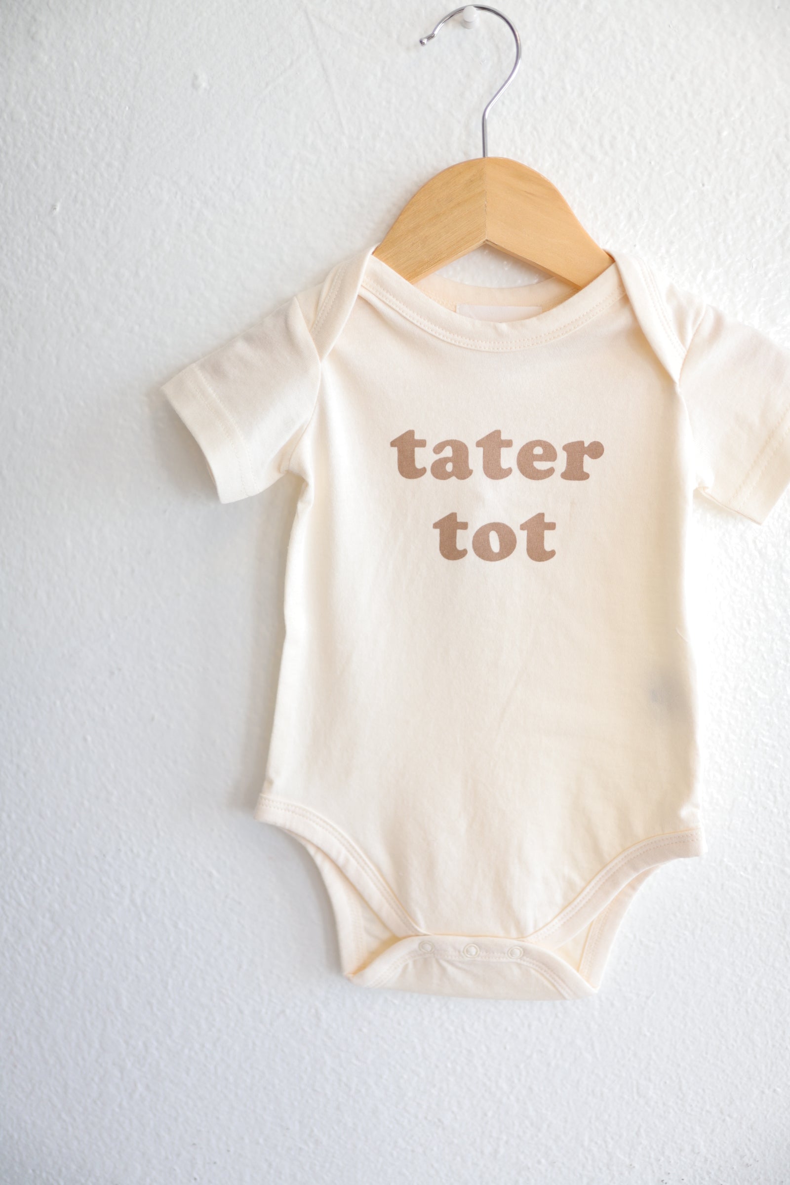 Tater Tot Organic Cotton Baby Onesie