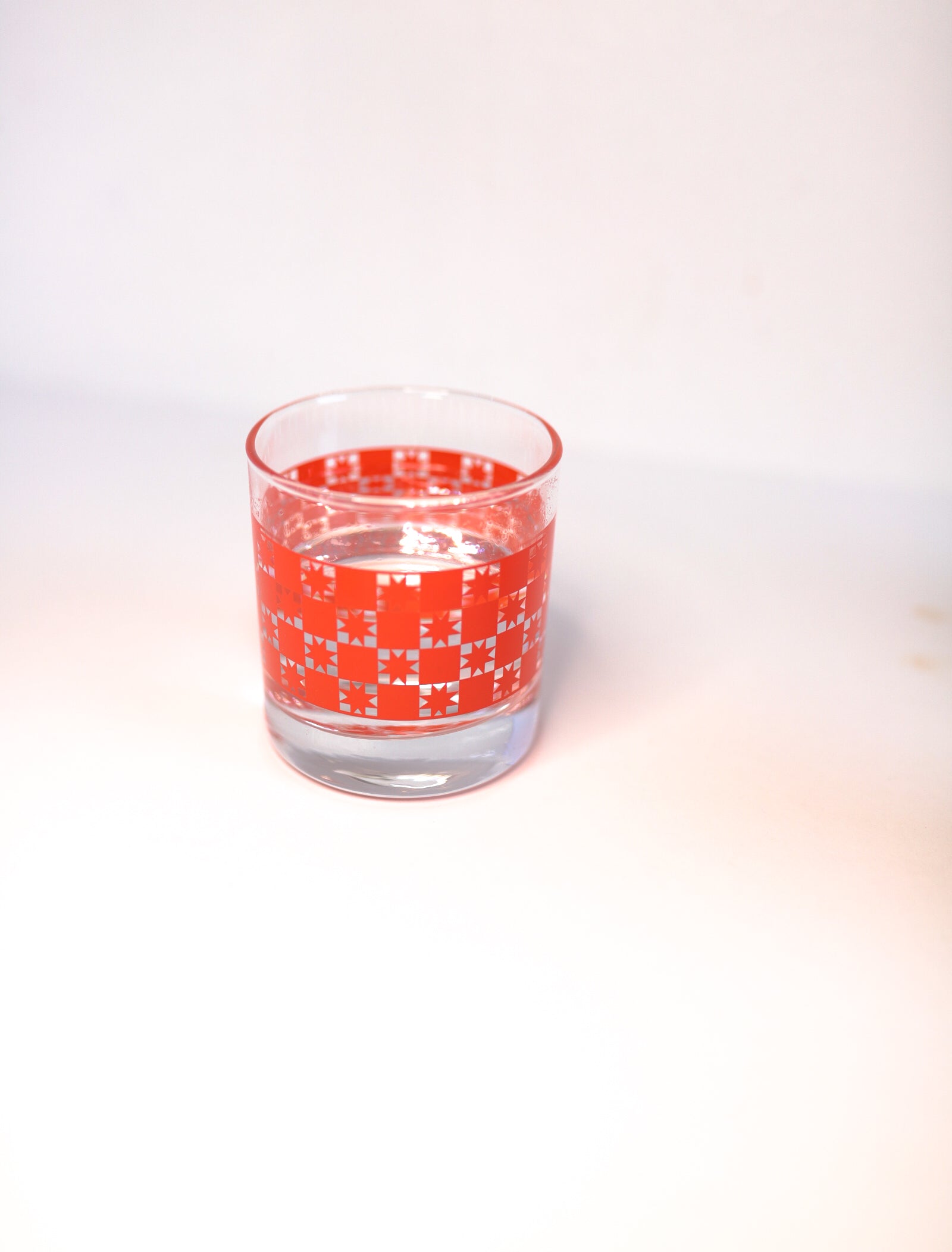Checkered Burst Cocktail Glass | Special Release
