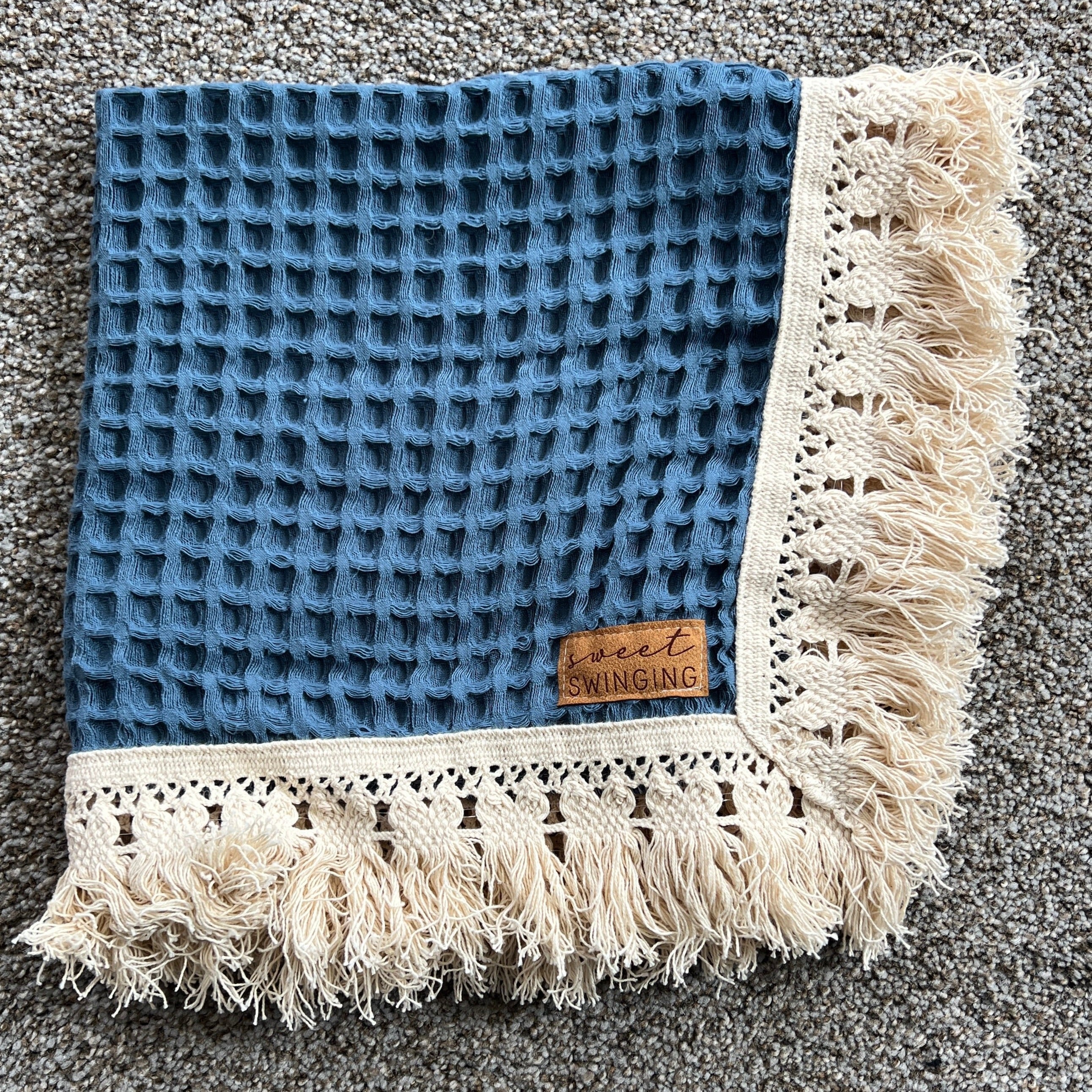 Lovey | Indigo Waffle