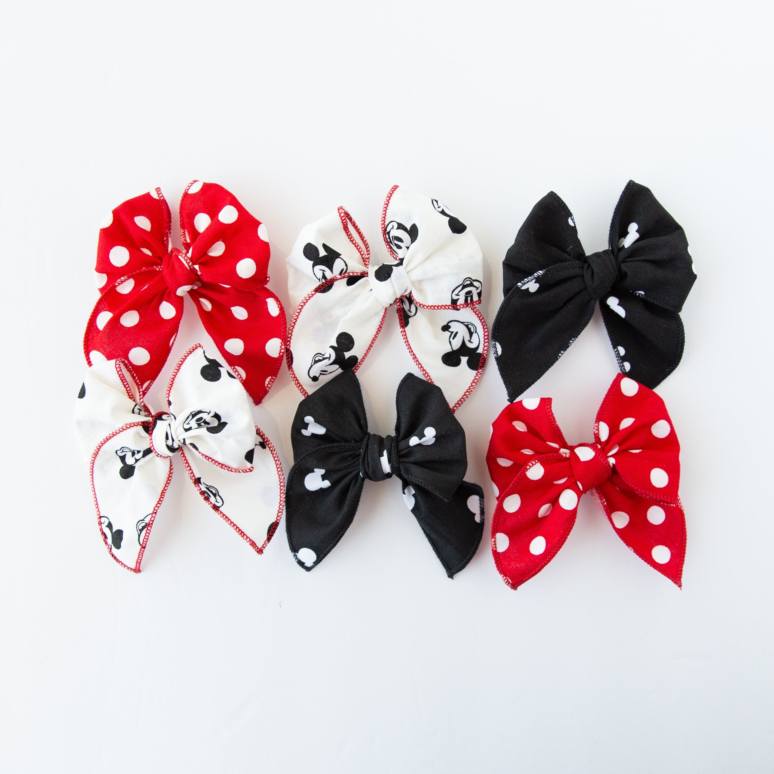 Minnie's Polka Dot | Pigtail Set - Petite Party Bow