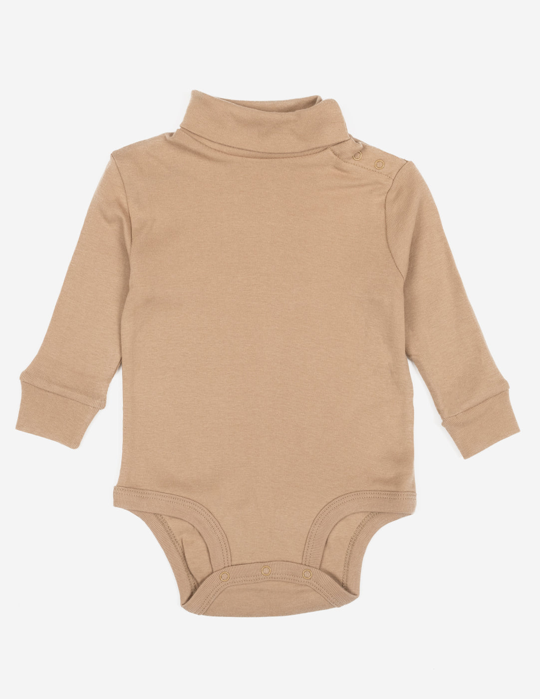 Baby Cotton Turtleneck Bodysuit
