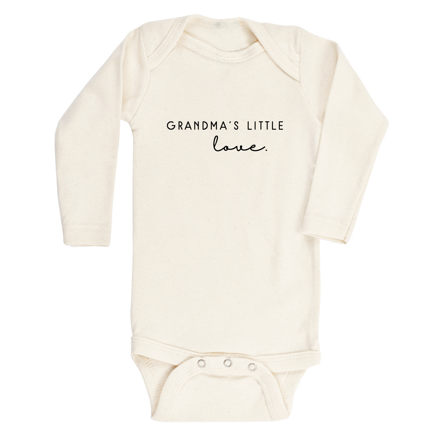 Grandma's Little Love - Long Sleeve Organic Bodysuit