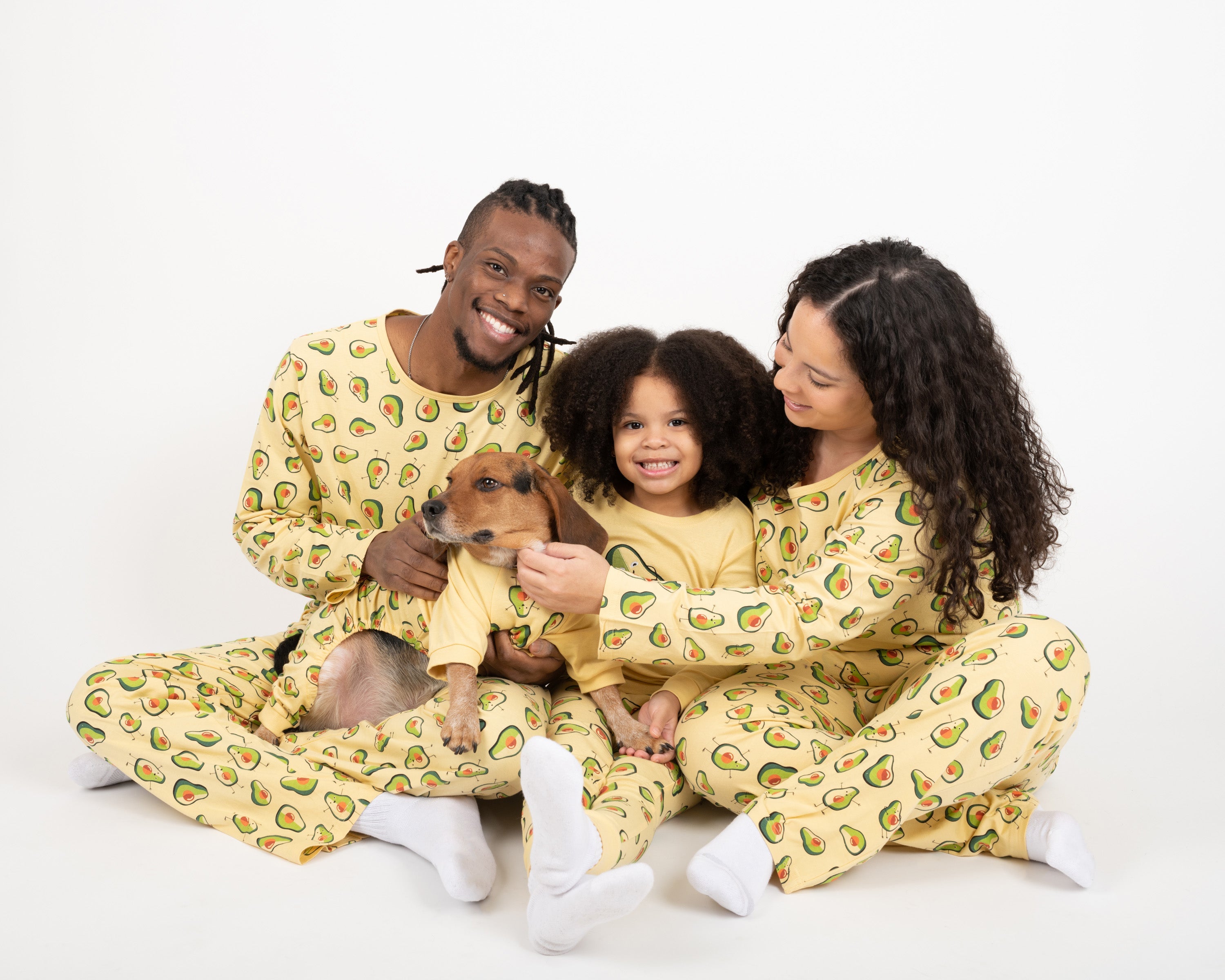 Avocado Matching Family Pajama Set