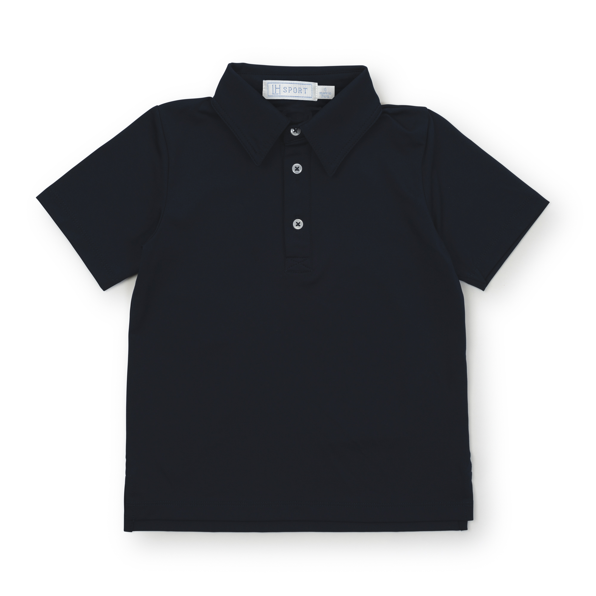 Will Boys' Golf Polo Shirt by LH Sport - Navy