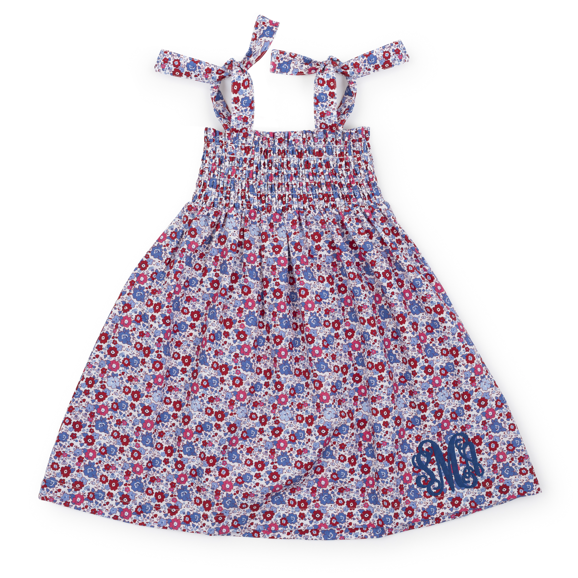 Betsy Girls' Woven Pima Cotton Dress - Freedom Floral