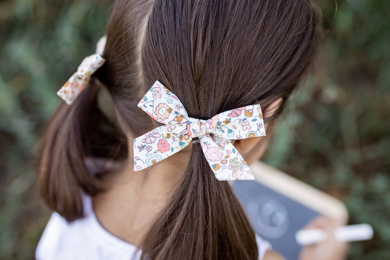 Beatrice | Pigtail Set - Hand-tied Bow