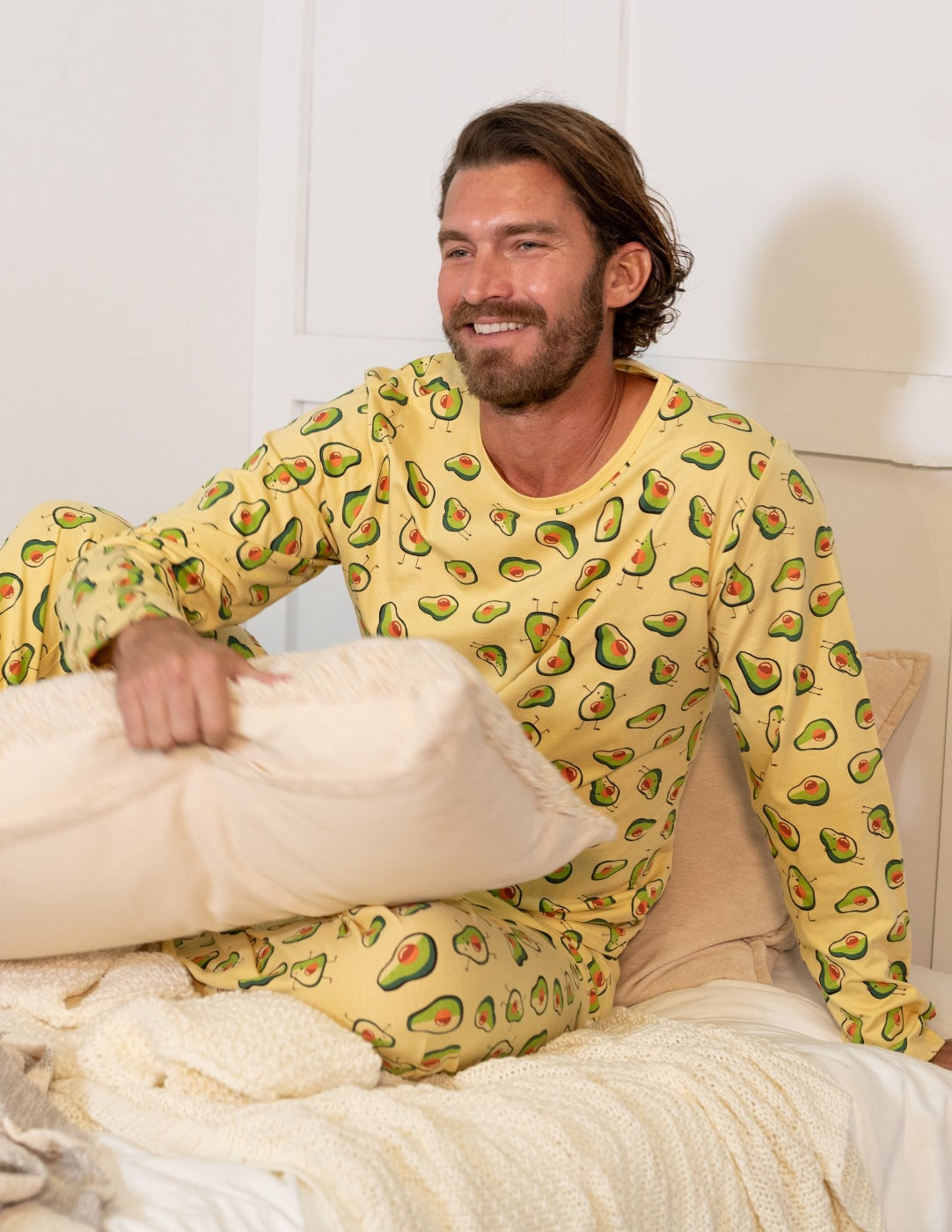 Avocado Matching Family Pajama Set