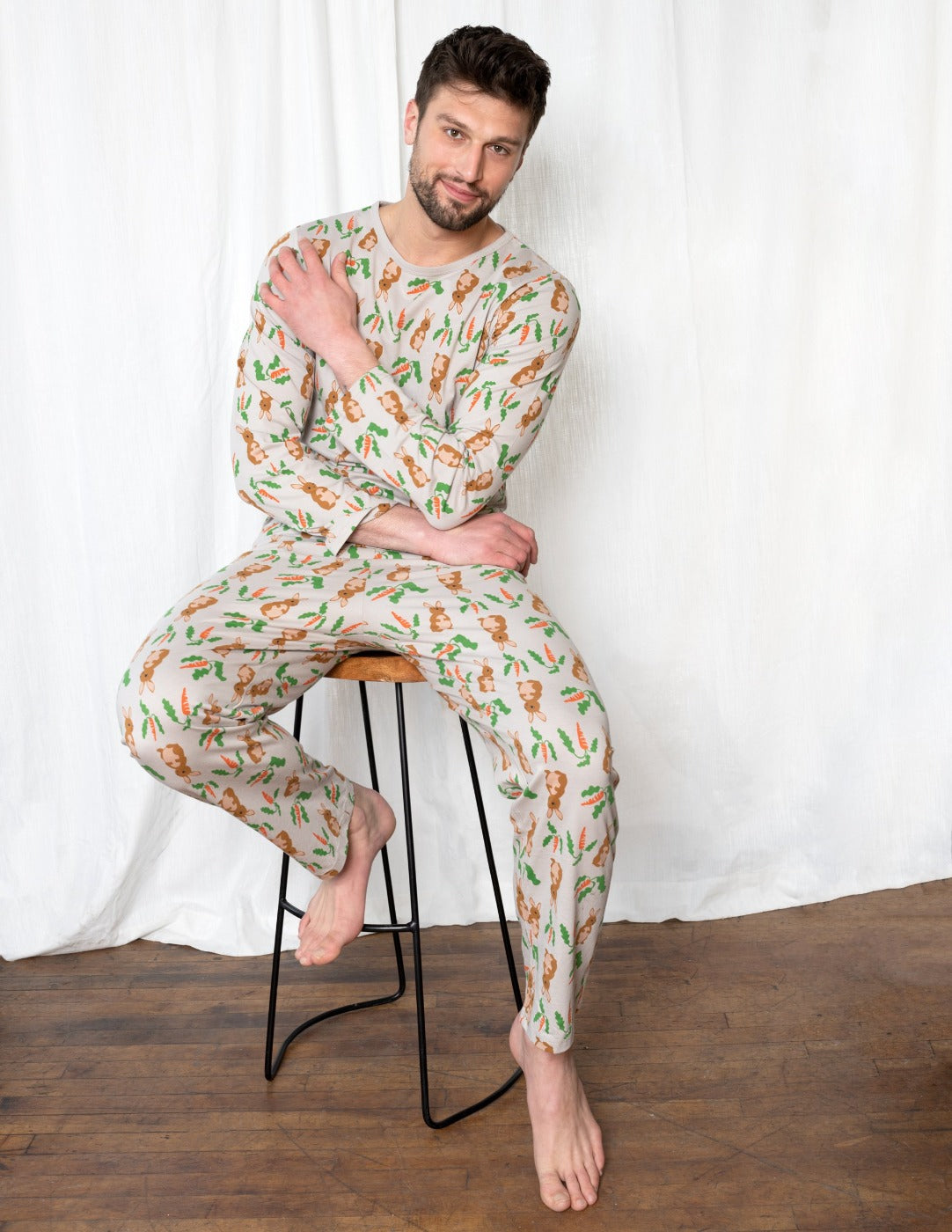 Men's Loose Fit Rabbit Pajamas