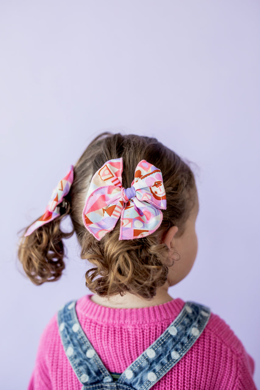 Small World | Pigtail Set - Petite Party Bow