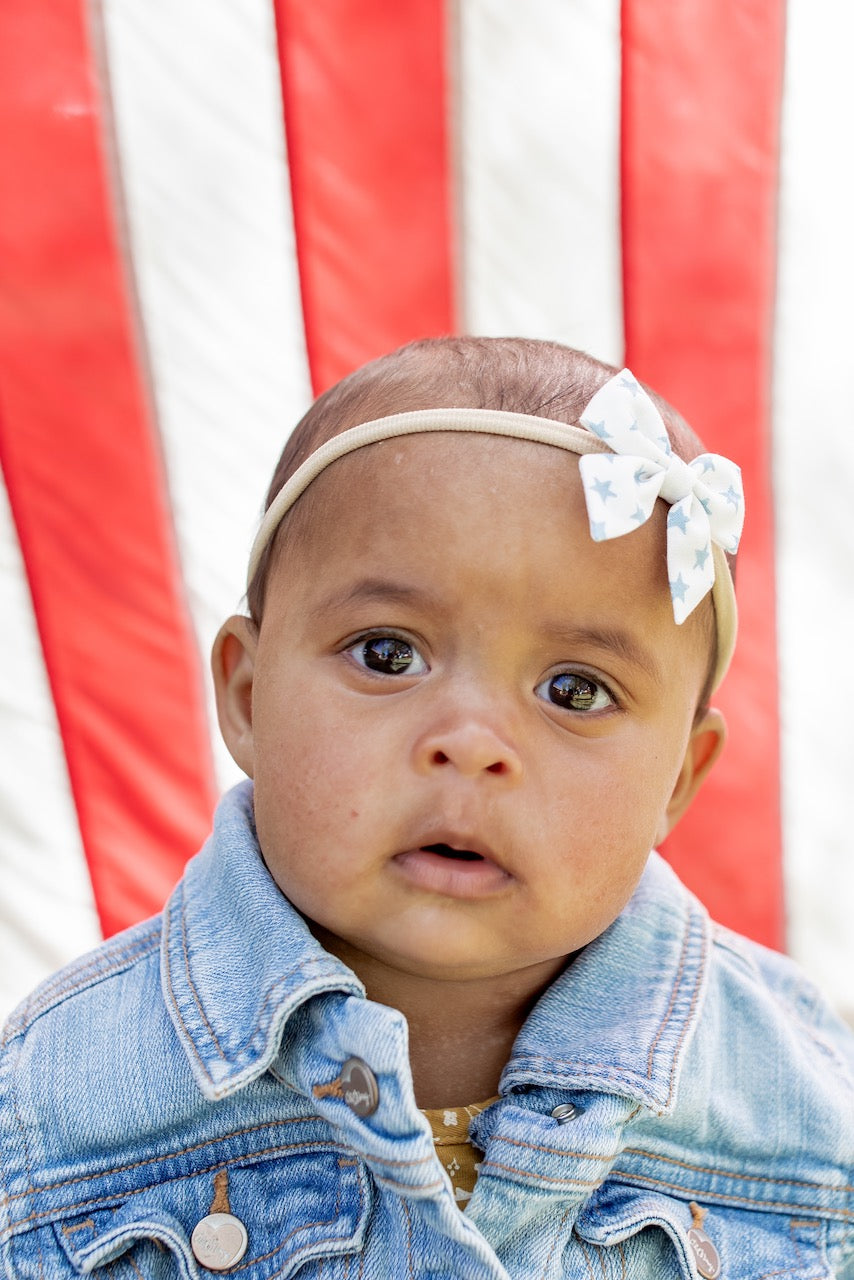 Star Spangled | Mini Piggy Bow