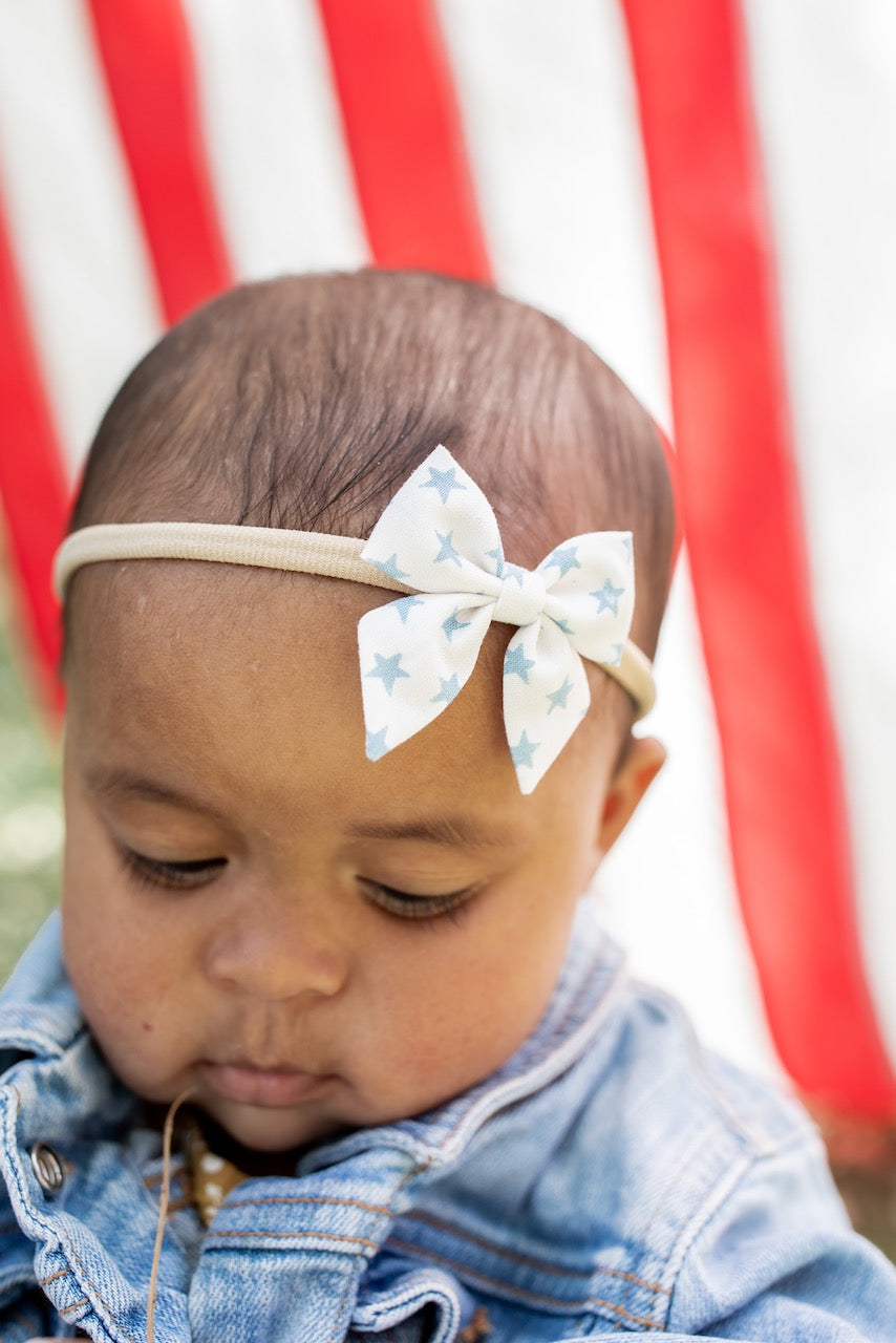 Star Spangled | Mini Piggy Bow