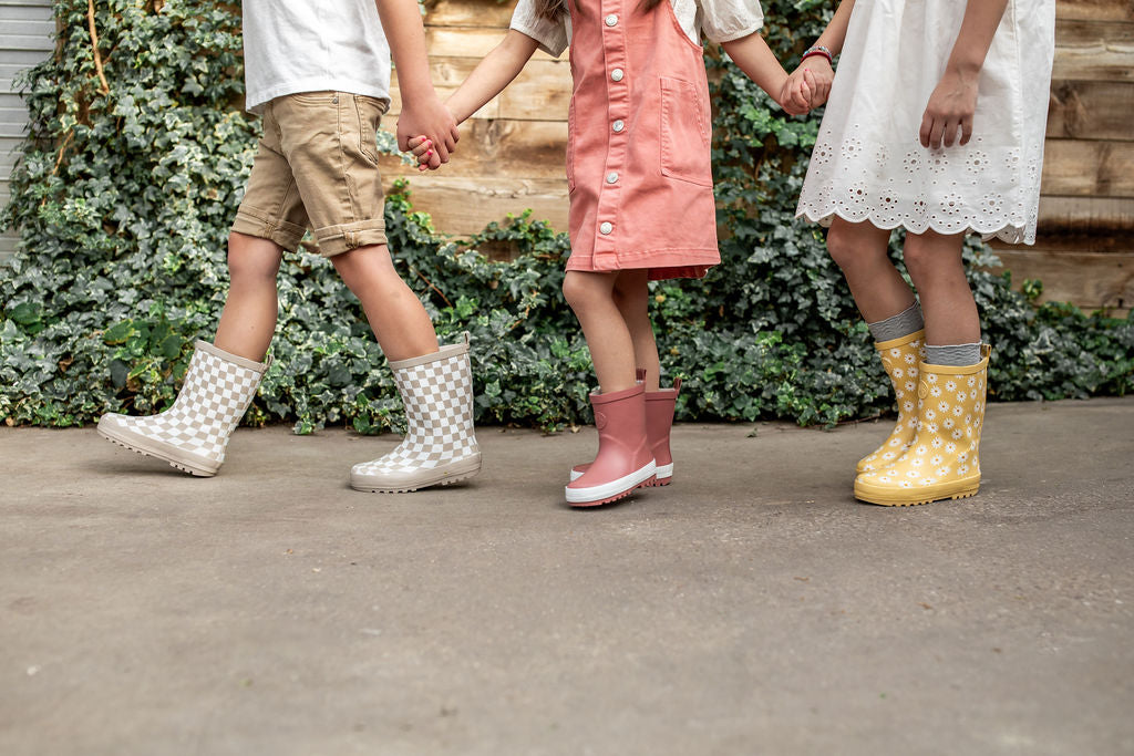 Checkerboard | Children's Rain Boot