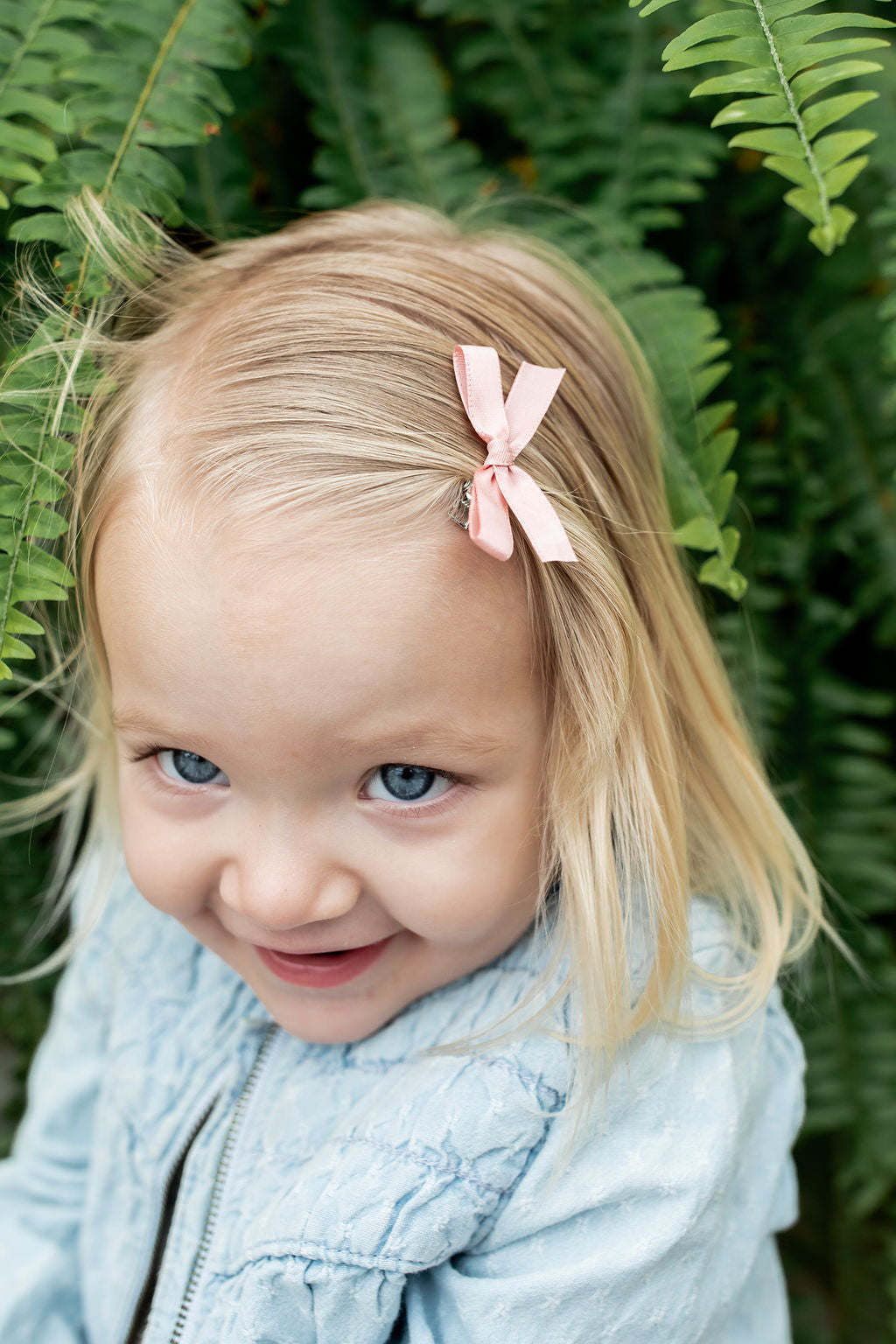 Dusty Rose | Mini Ribbon Bow Set