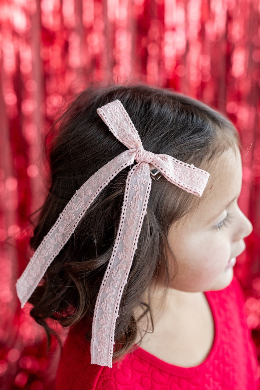 Lace | Statement Ribbon Bow