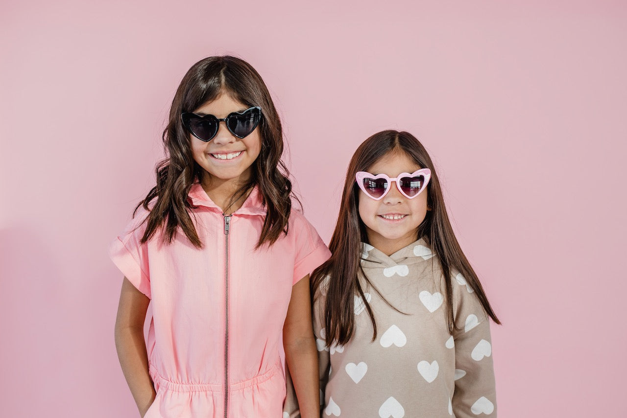 Pink | Kid's Heart Sunnies