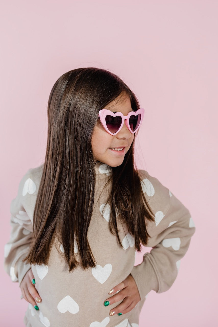 Pink | Kid's Heart Sunnies