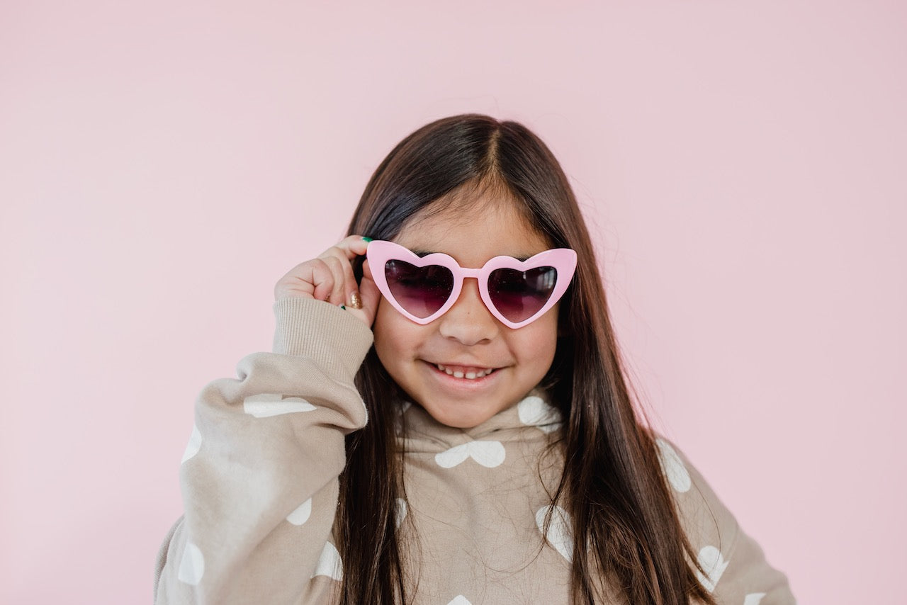 Pink | Kid's Heart Sunnies