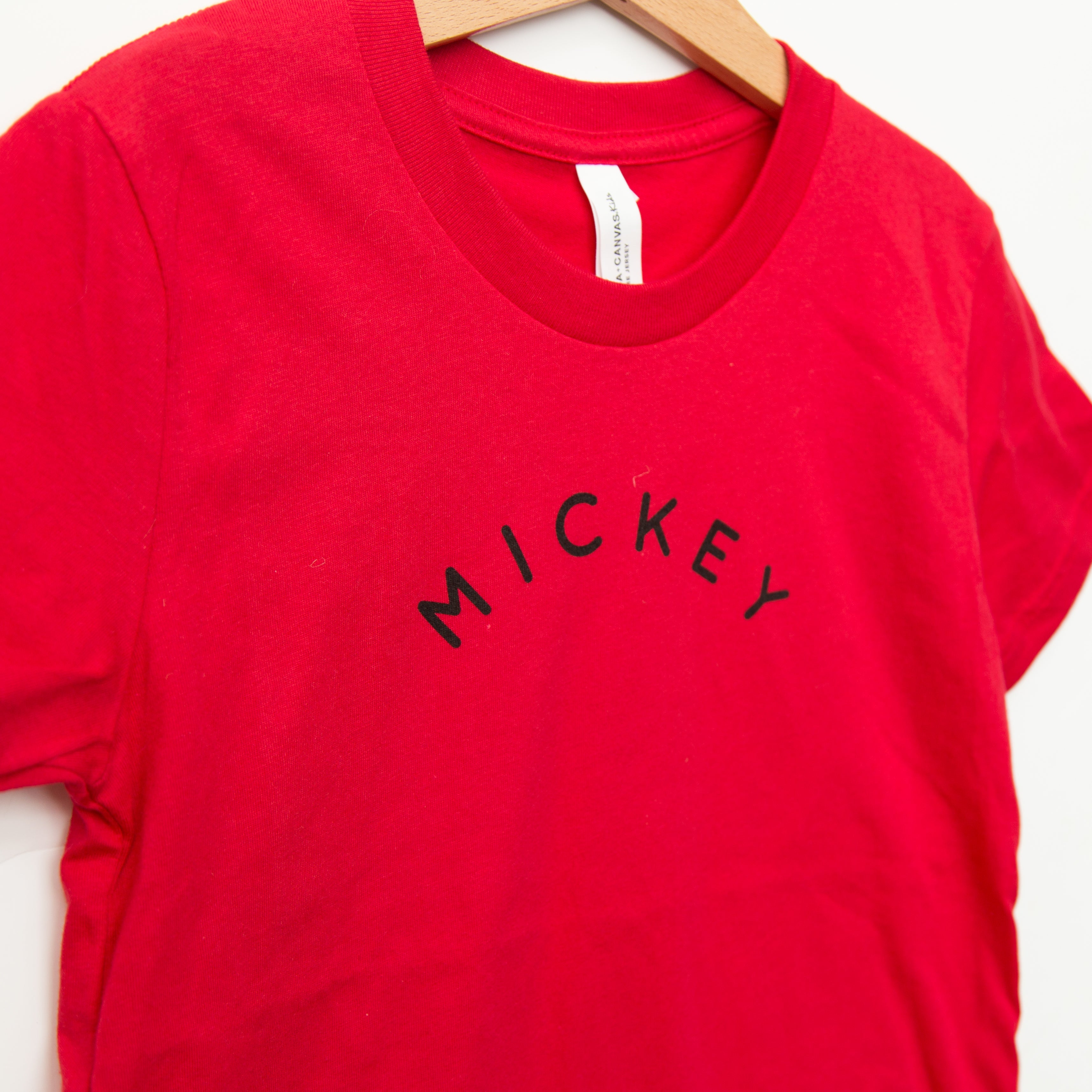 Mickey Red | Shirt (Newborn - Adult)