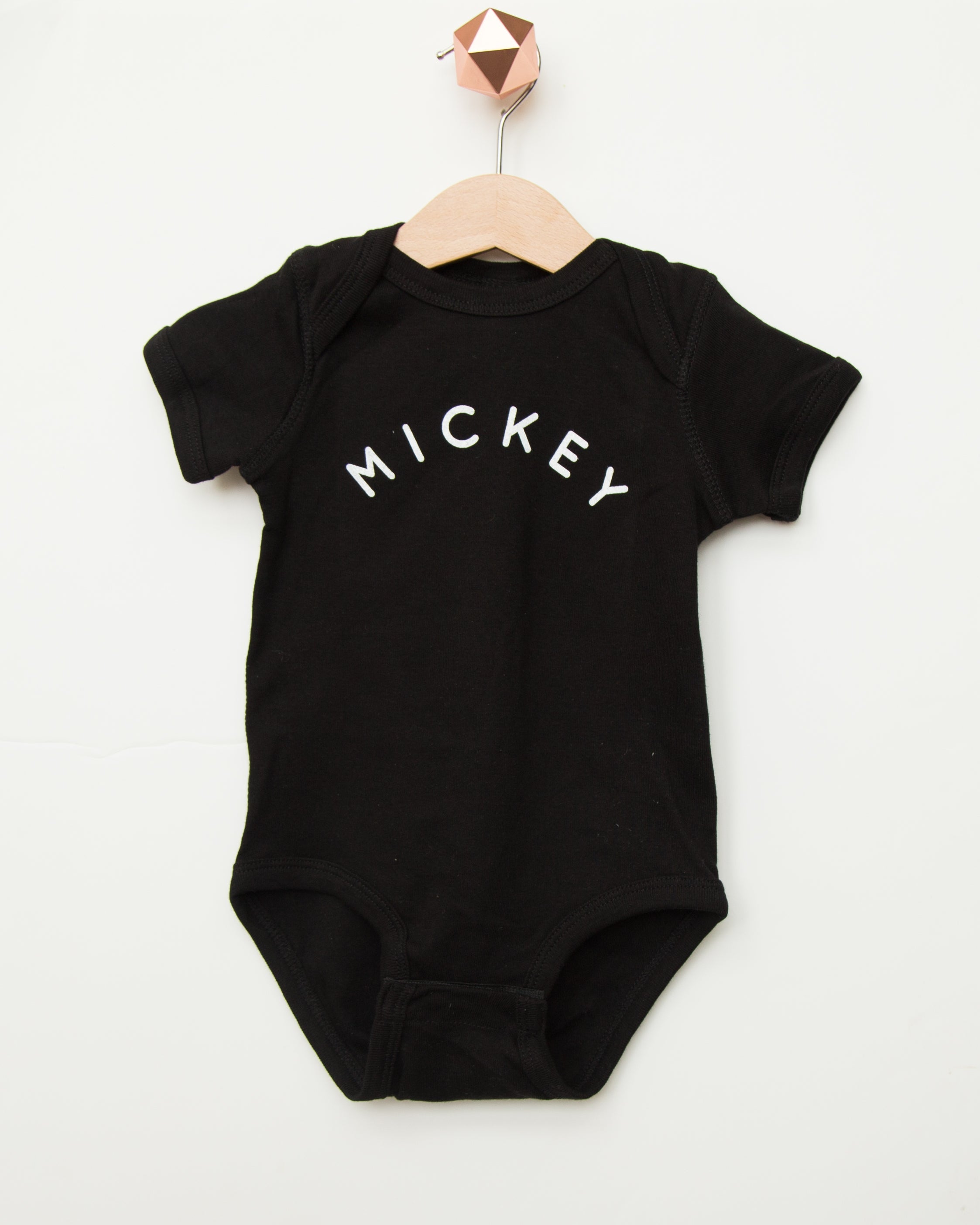 Mickey Black | Shirt (Newborn - Adult)