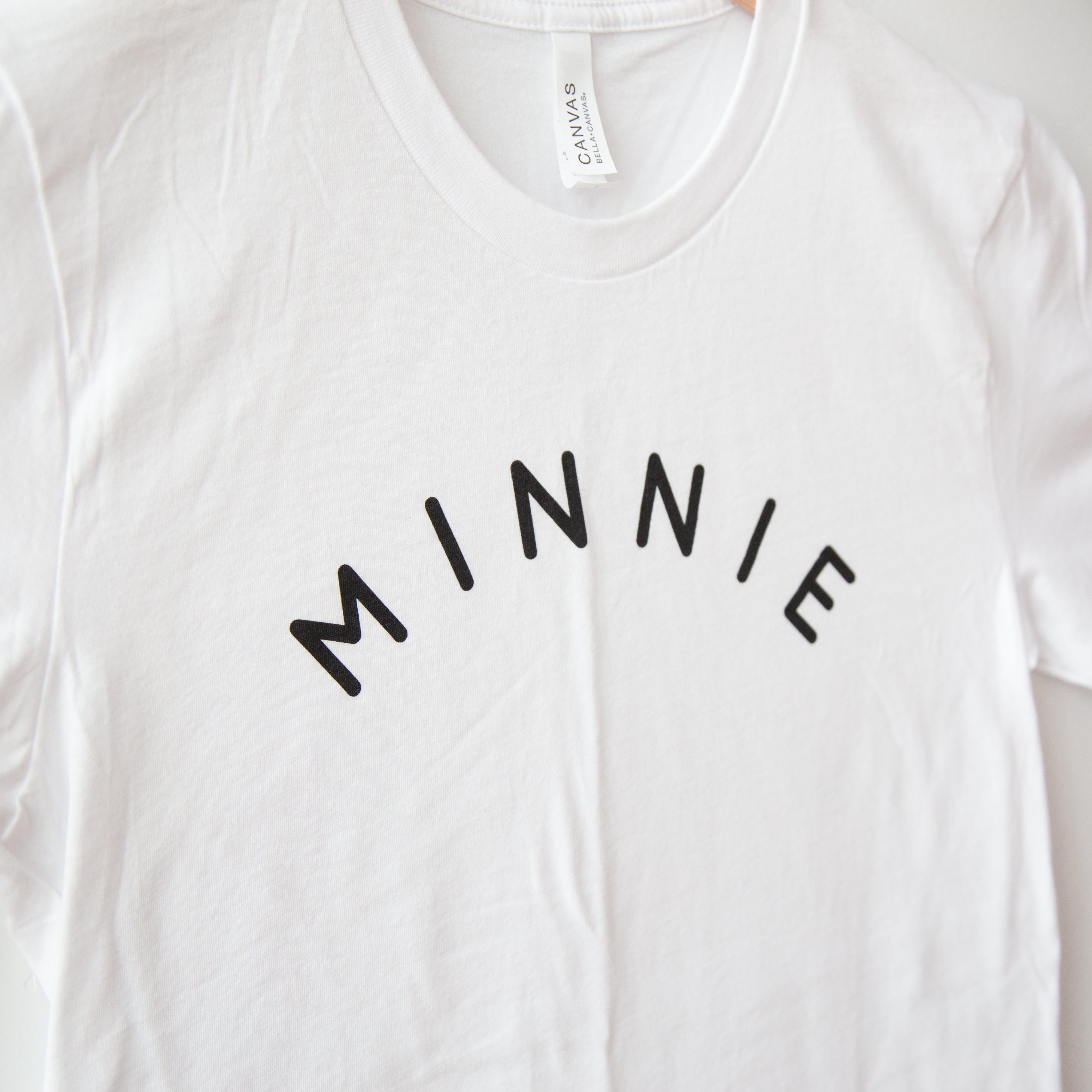 Minnie White | Shirt (Newborn - Adult)