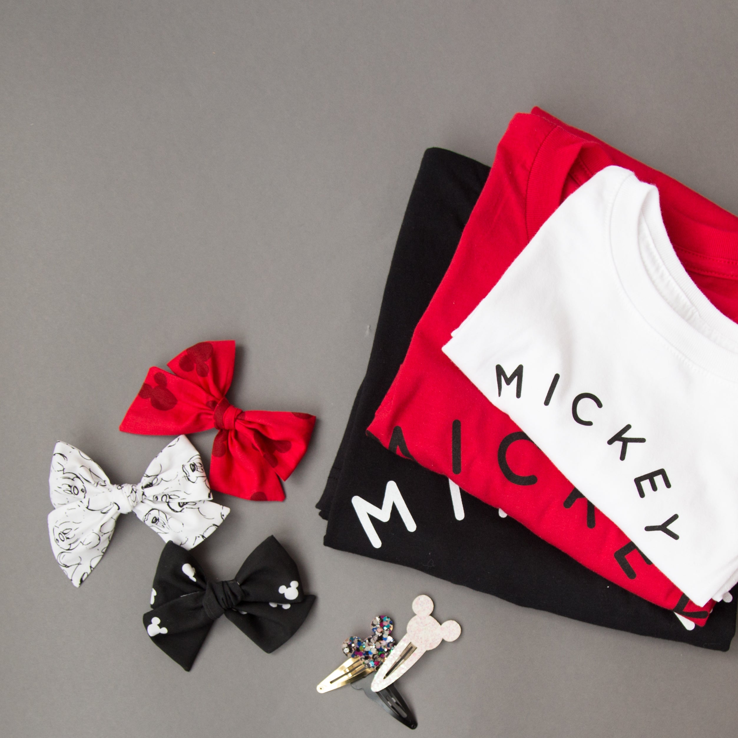 Mickey White | Shirt (Newborn - Adult)