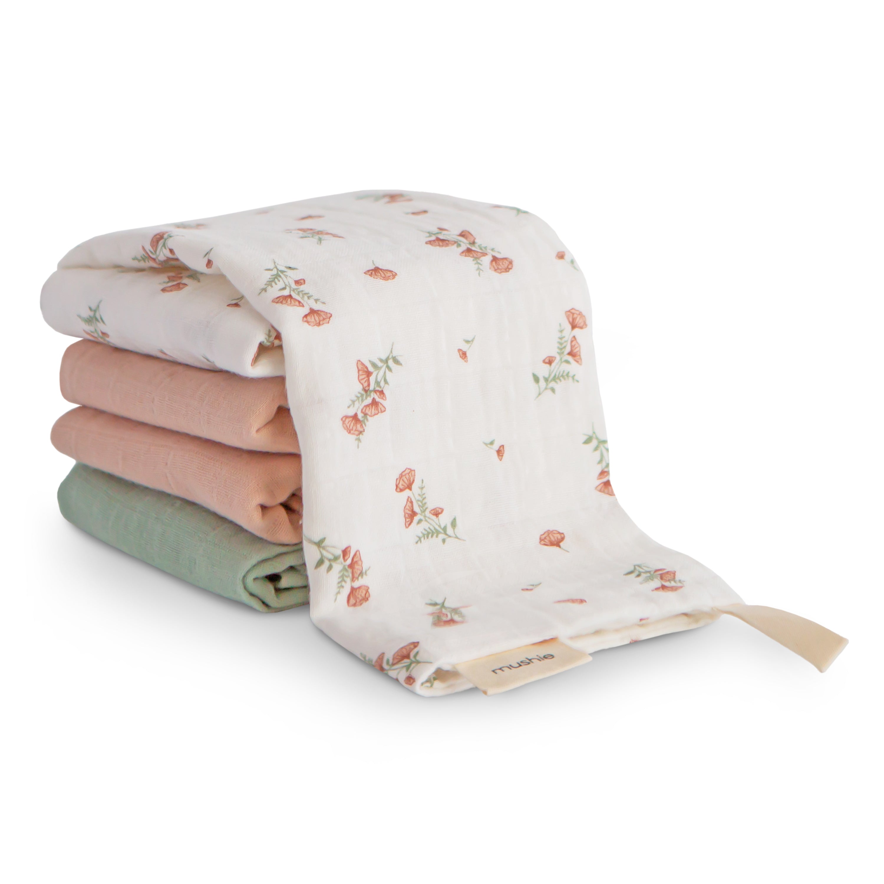 Muslin Cotton Washcloth 5-Pack