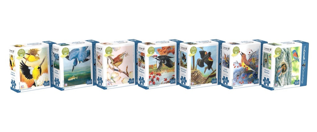 Cornell Birds Mini Puzzle Collector's Set