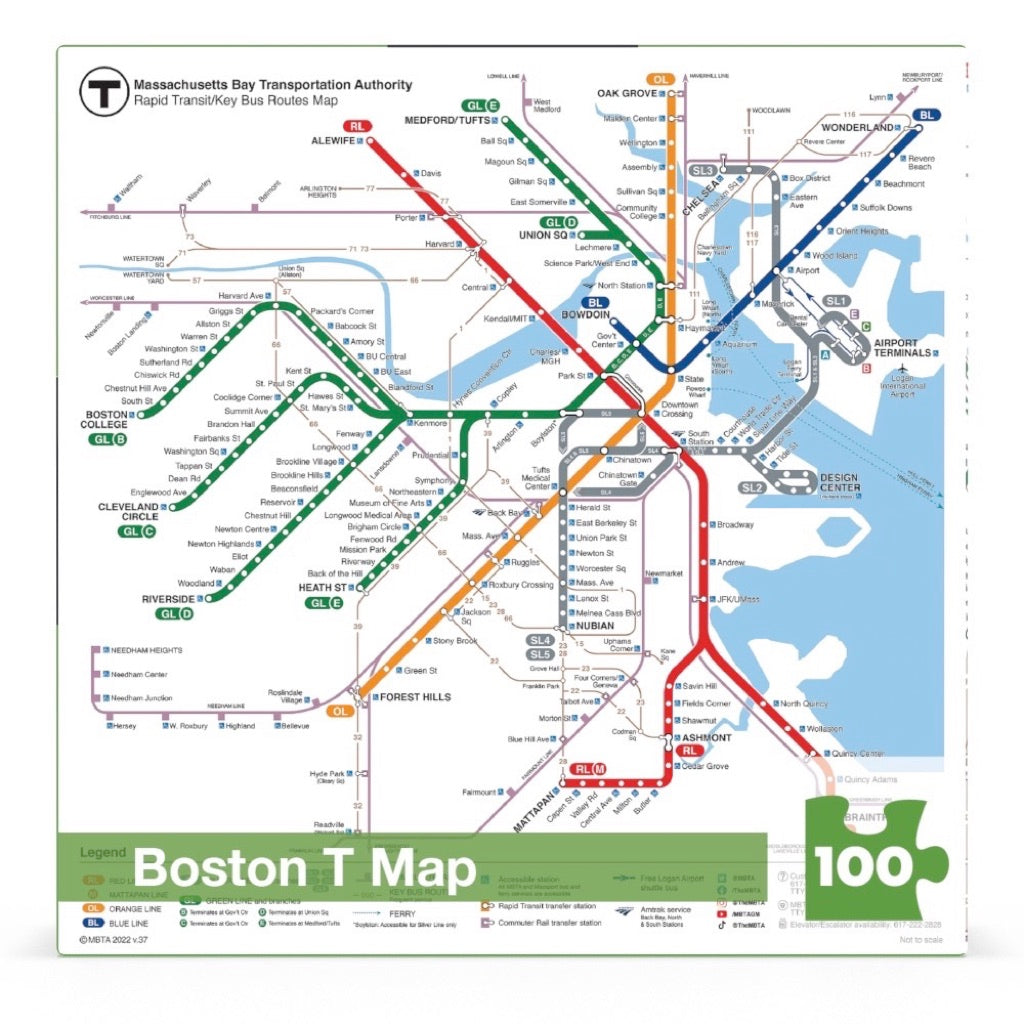 Boston T Map Mini