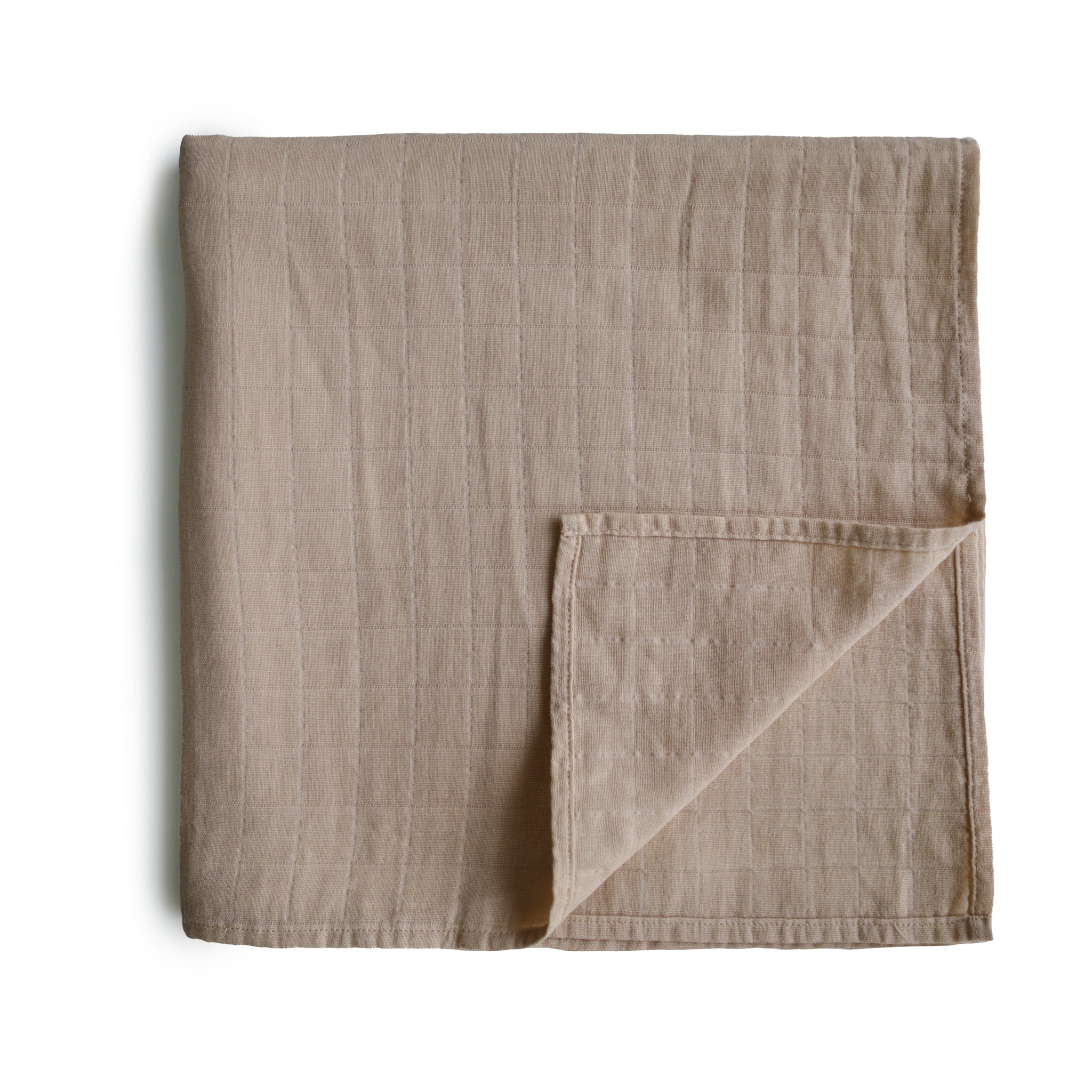 Organic Cotton Muslin Swaddle Blanket