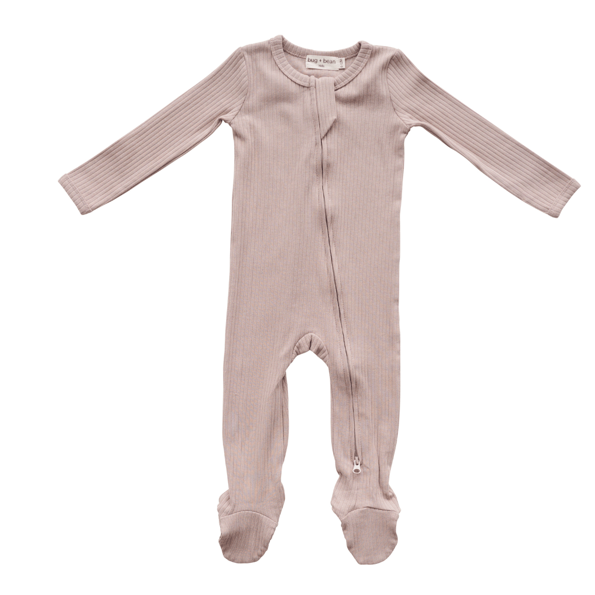 Organic Cotton Ribbed Footie