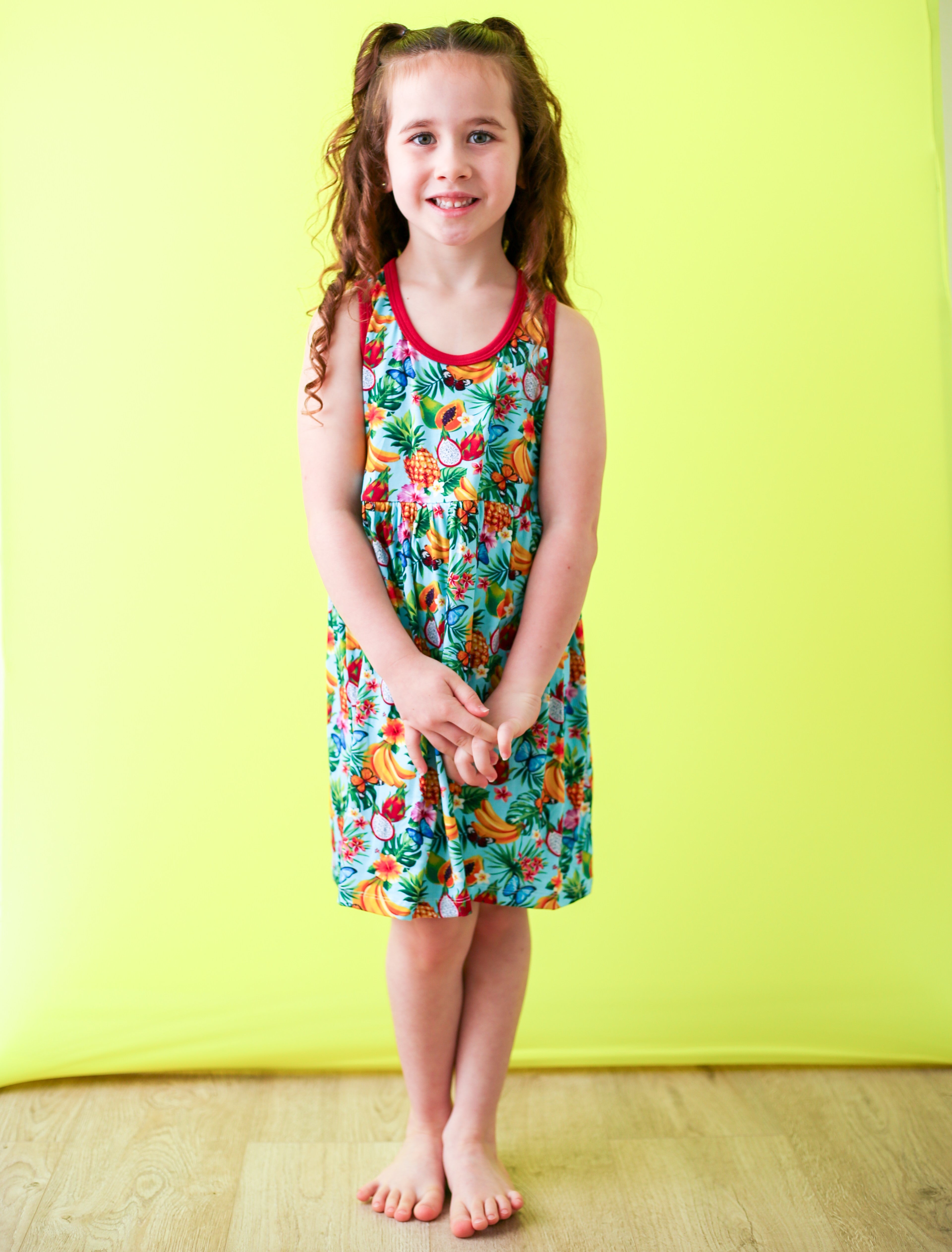 Tropical Fruit Dress